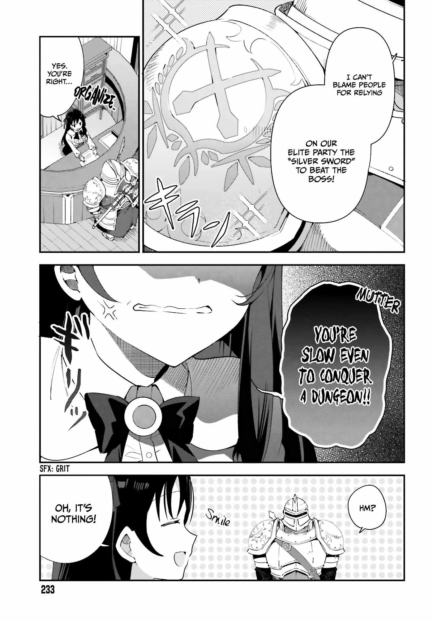 I’m the guild receptionist, but since I don’t want to work overtime, I think I’ll just solo the boss Chapter 1 page 9
