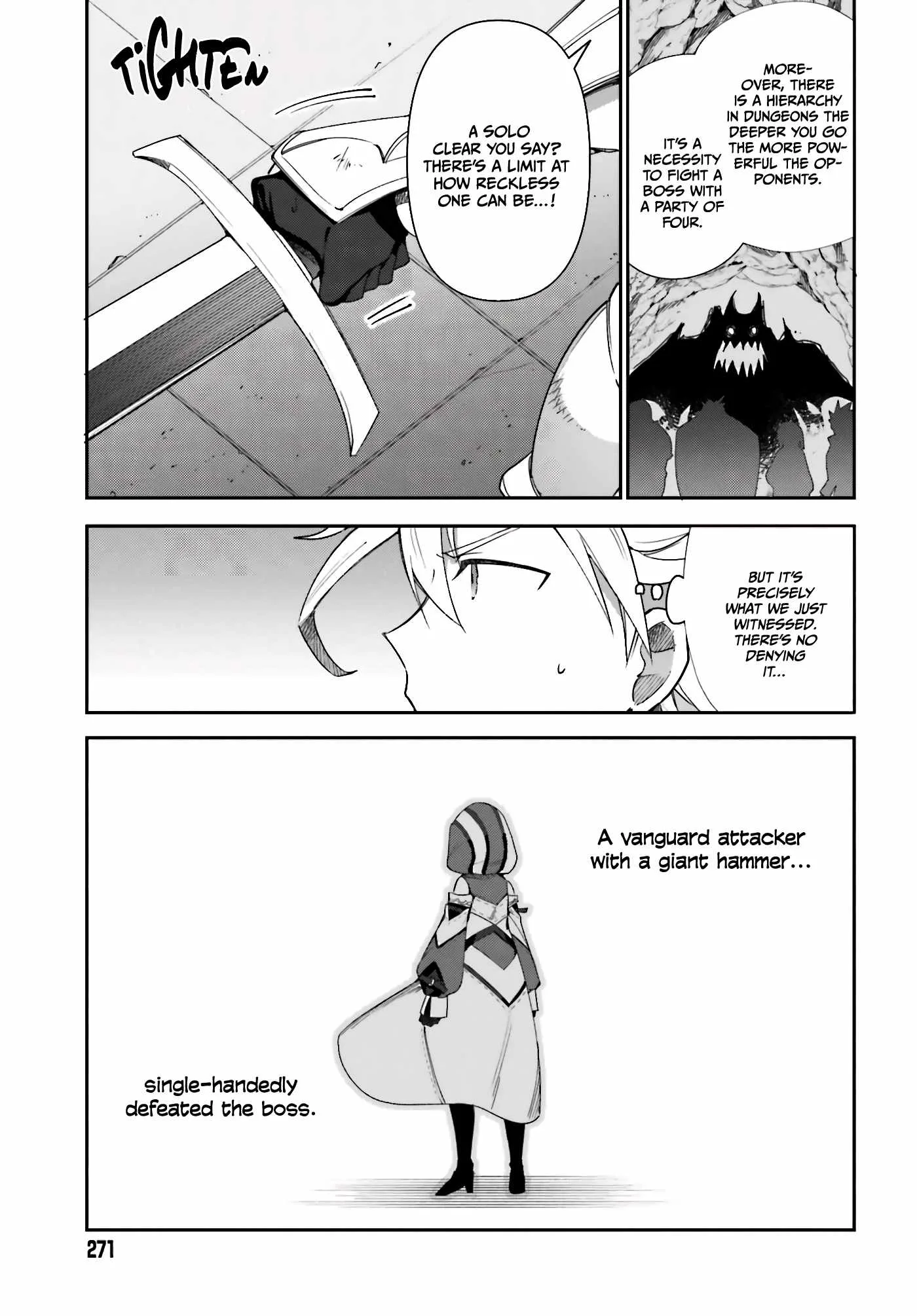 I’m the guild receptionist, but since I don’t want to work overtime, I think I’ll just solo the boss Chapter 1 page 46