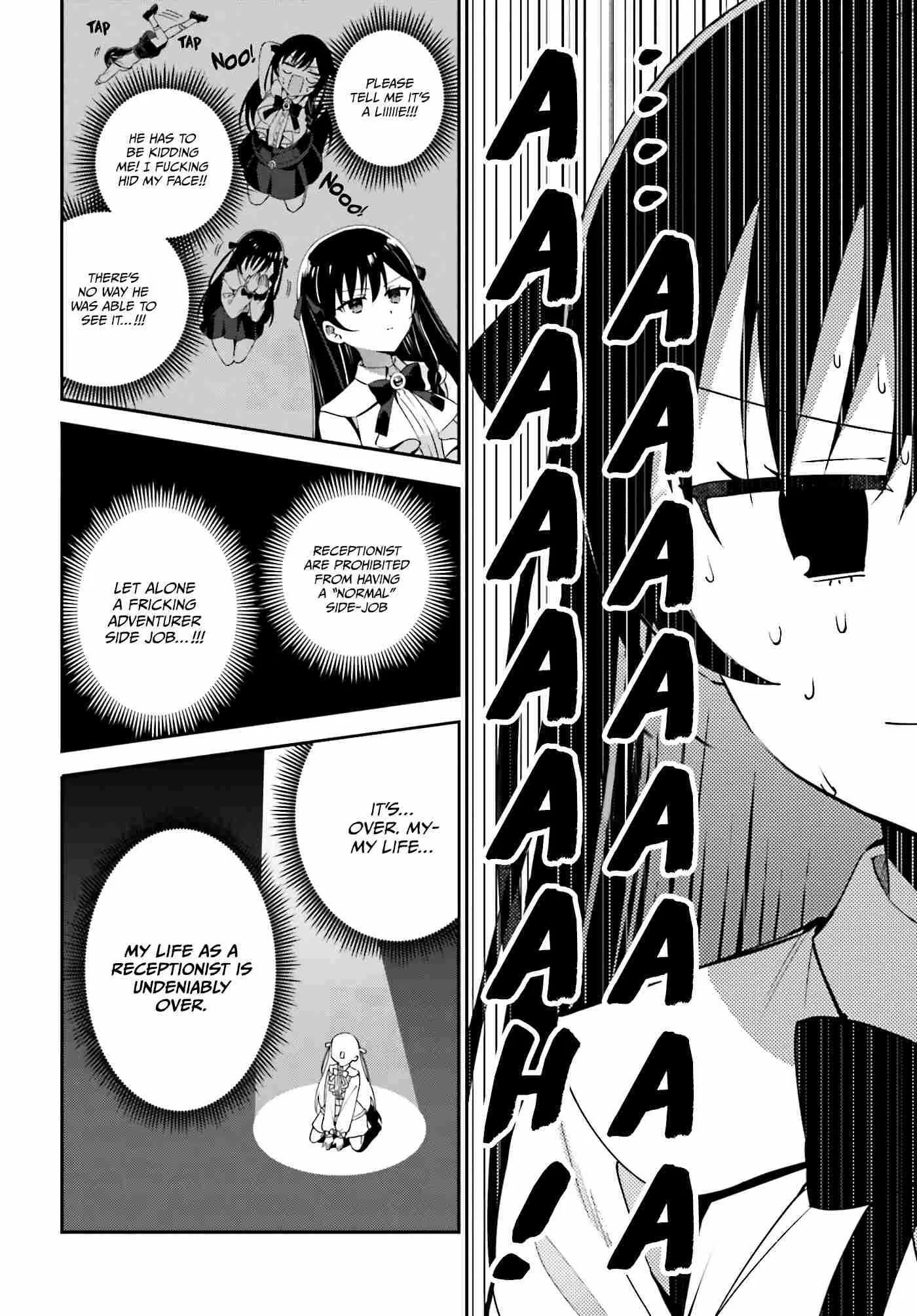 I’m the guild receptionist, but since I don’t want to work overtime, I think I’ll just solo the boss Chapter 3 page 9