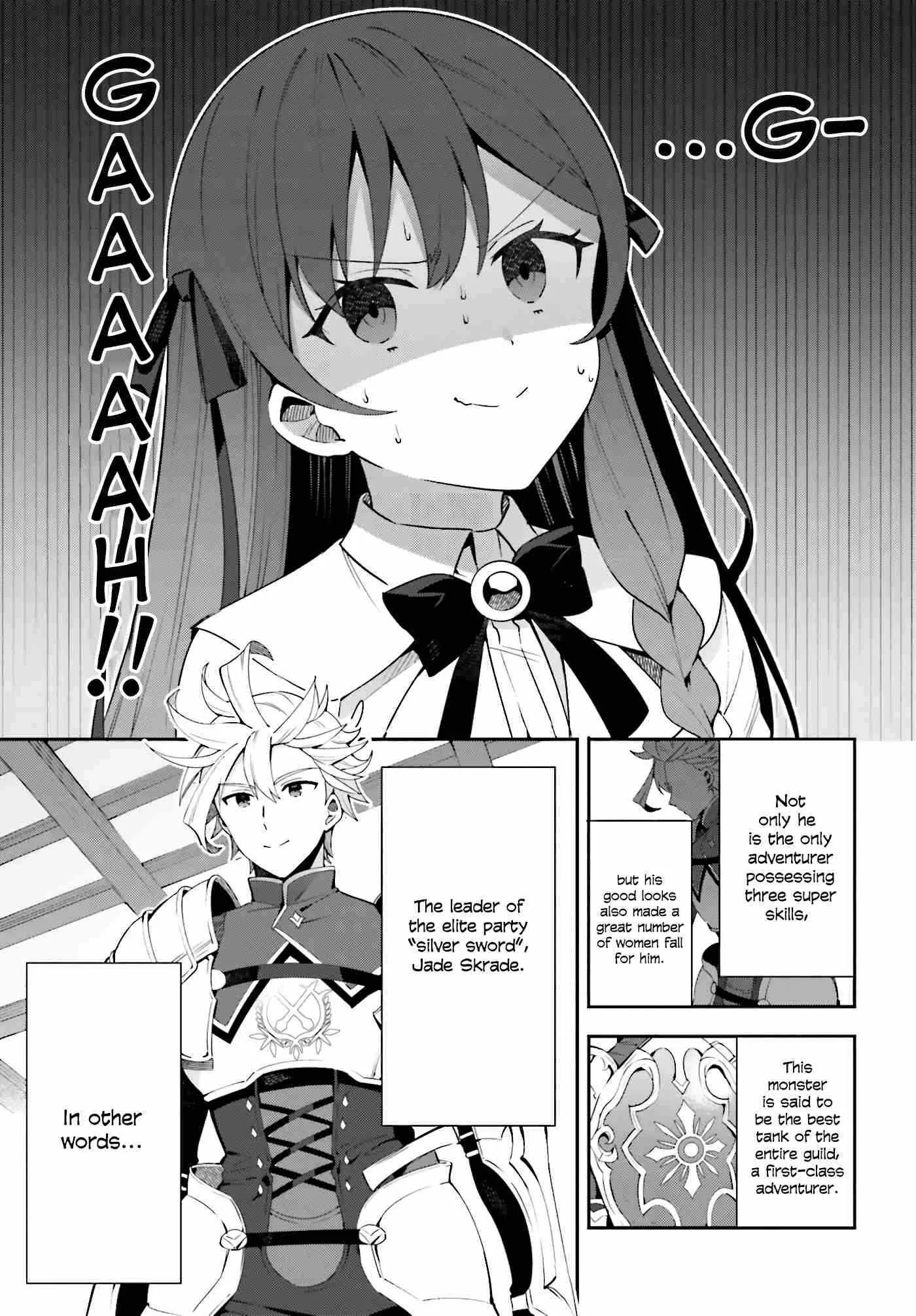 I’m the guild receptionist, but since I don’t want to work overtime, I think I’ll just solo the boss Chapter 3 page 2