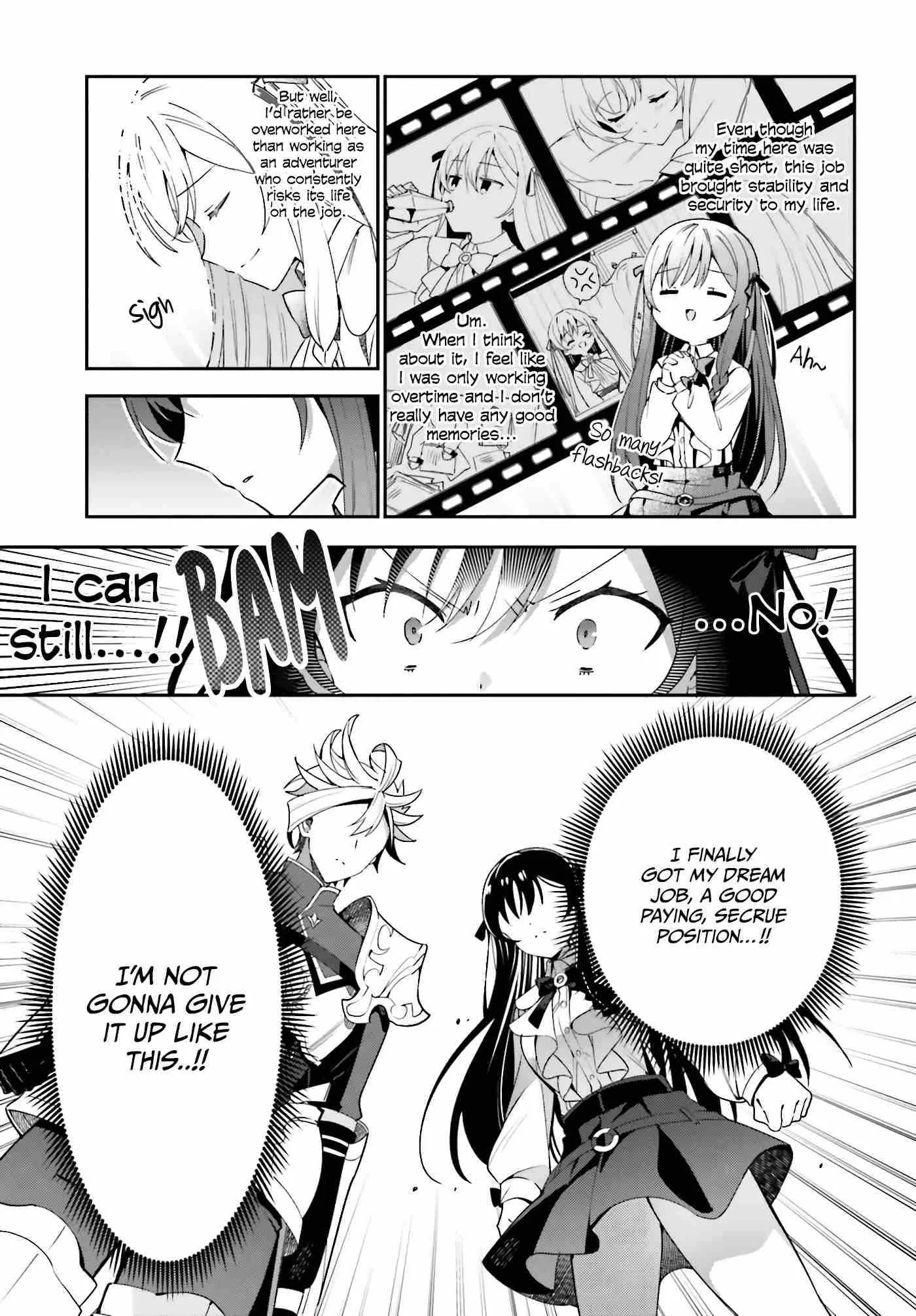 I’m the guild receptionist, but since I don’t want to work overtime, I think I’ll just solo the boss Chapter 3 page 10
