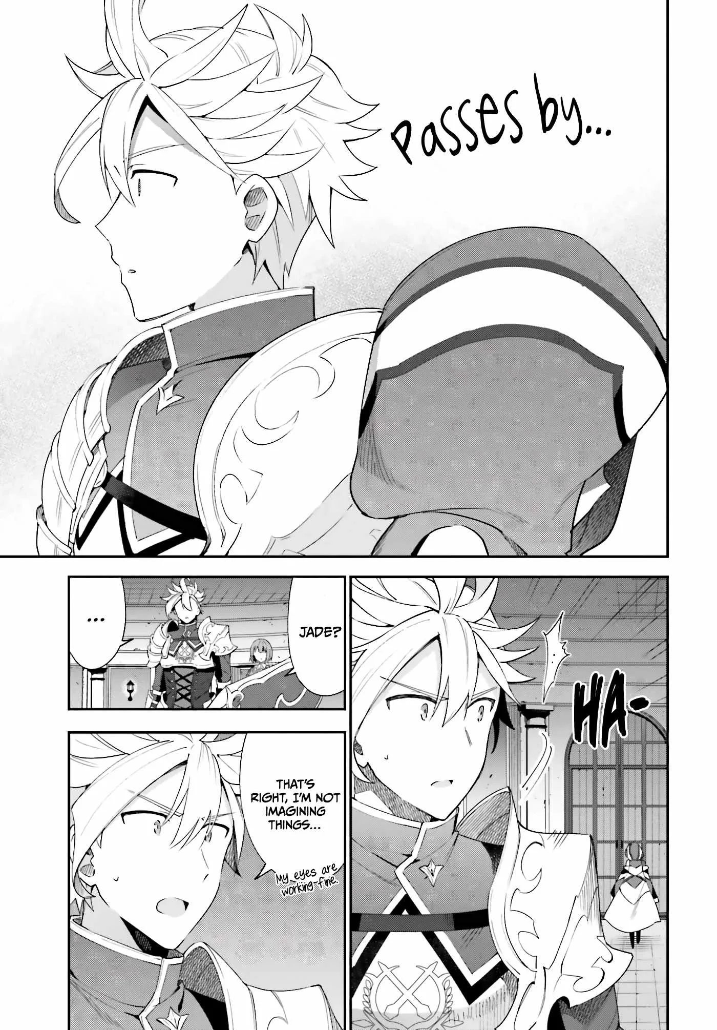 I’m the guild receptionist, but since I don’t want to work overtime, I think I’ll just solo the boss Chapter 1 page 48