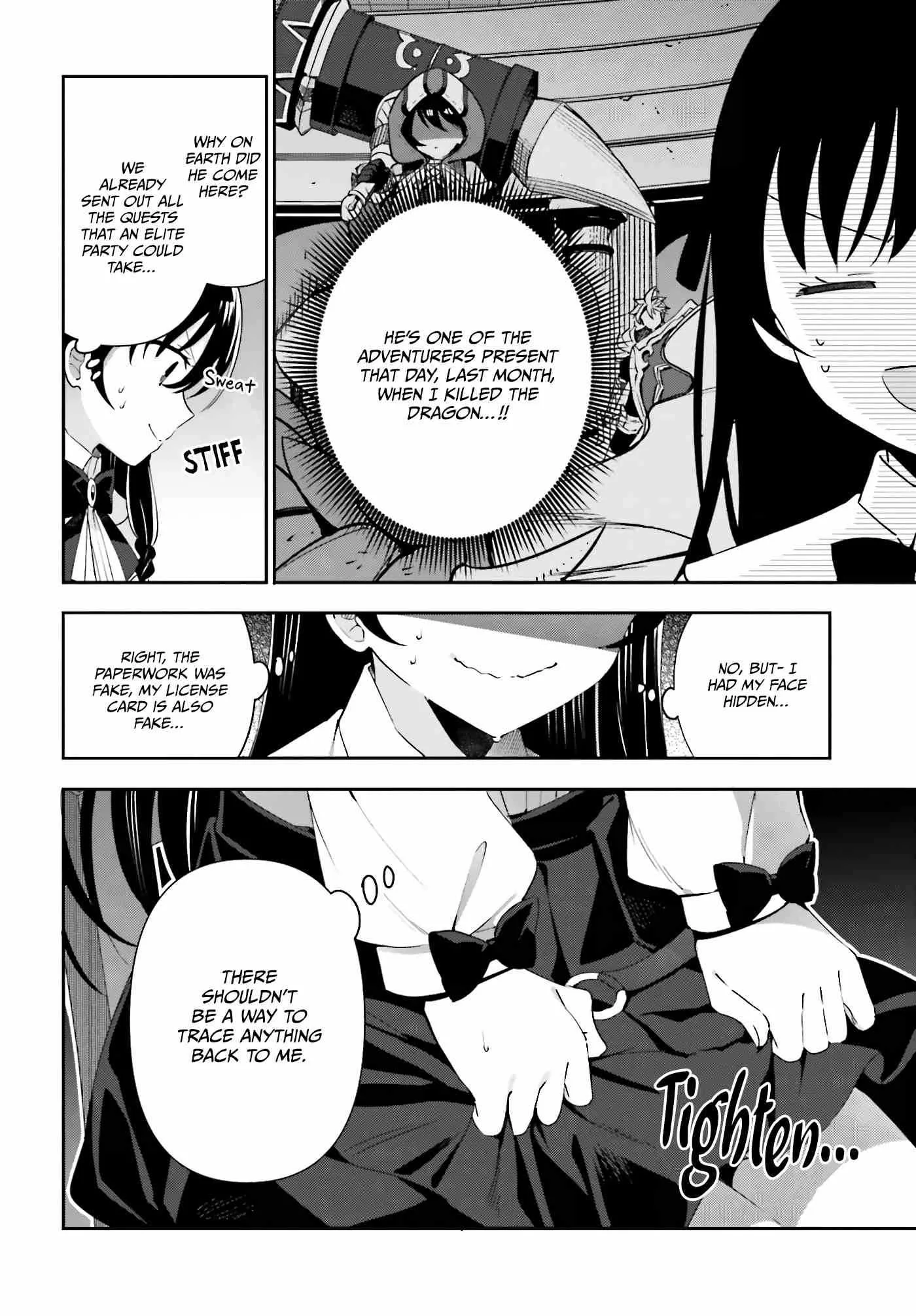 I’m the guild receptionist, but since I don’t want to work overtime, I think I’ll just solo the boss Chapter 3 page 3