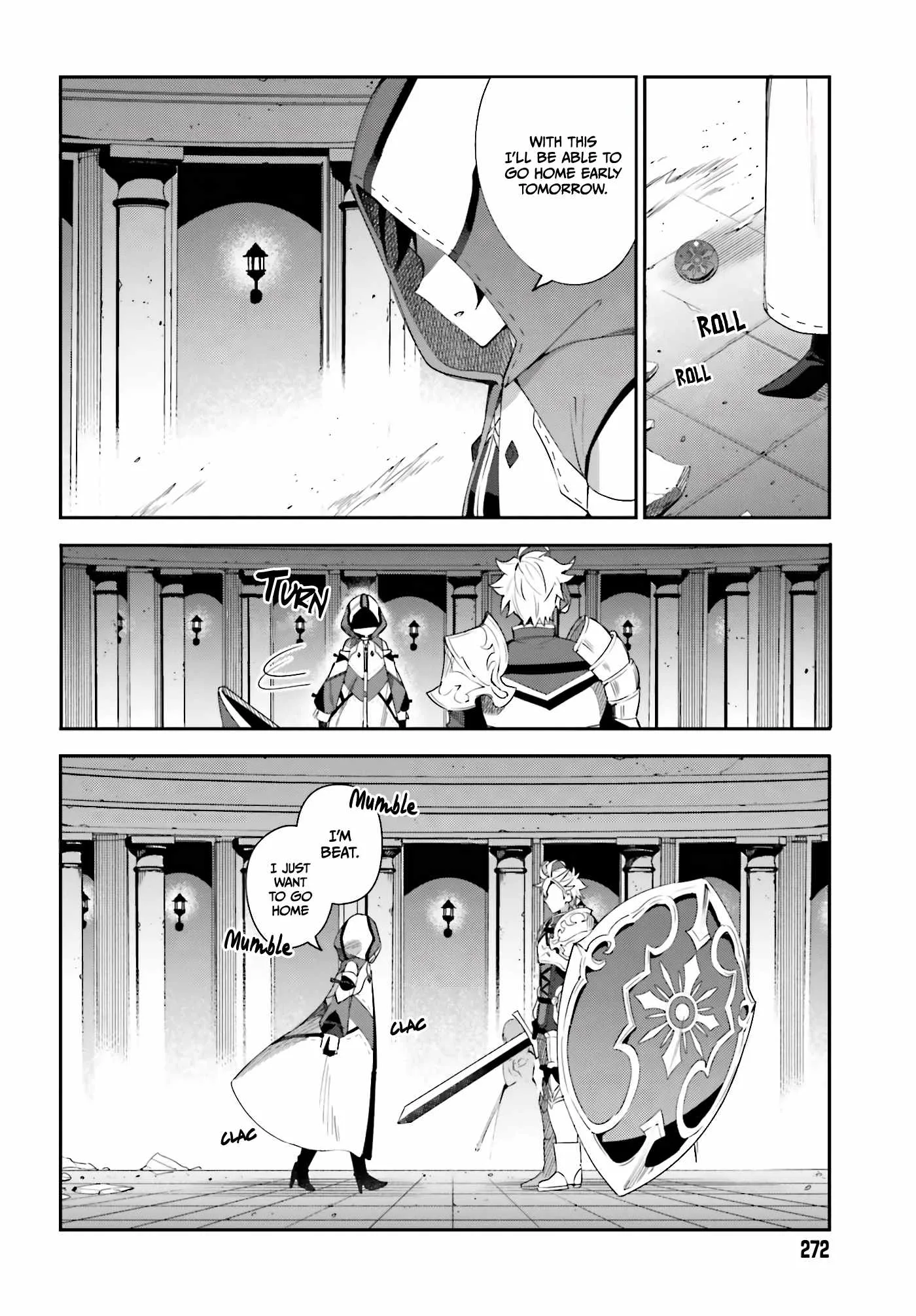 I’m the guild receptionist, but since I don’t want to work overtime, I think I’ll just solo the boss Chapter 1 page 47