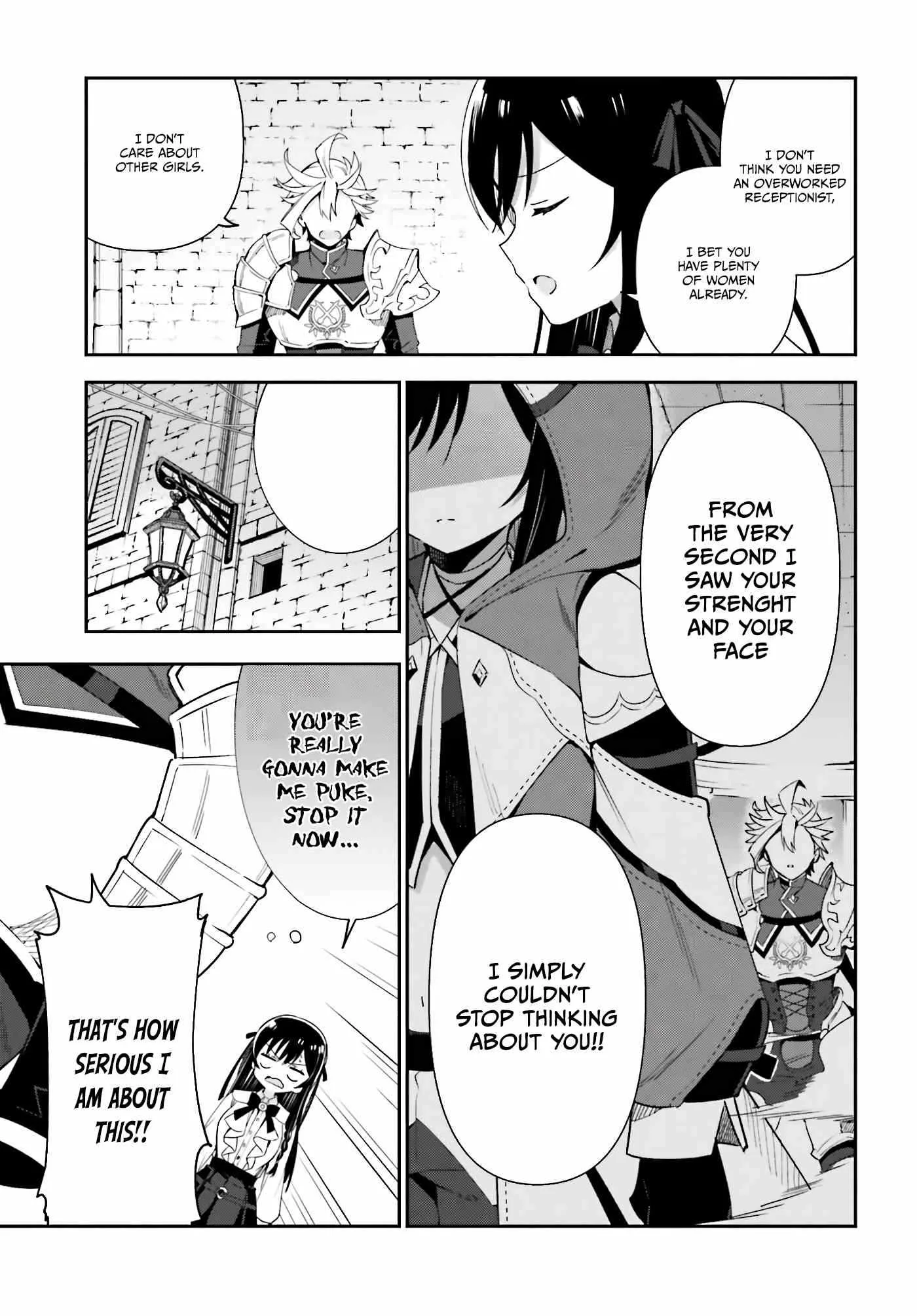 I’m the guild receptionist, but since I don’t want to work overtime, I think I’ll just solo the boss Chapter 3 page 22