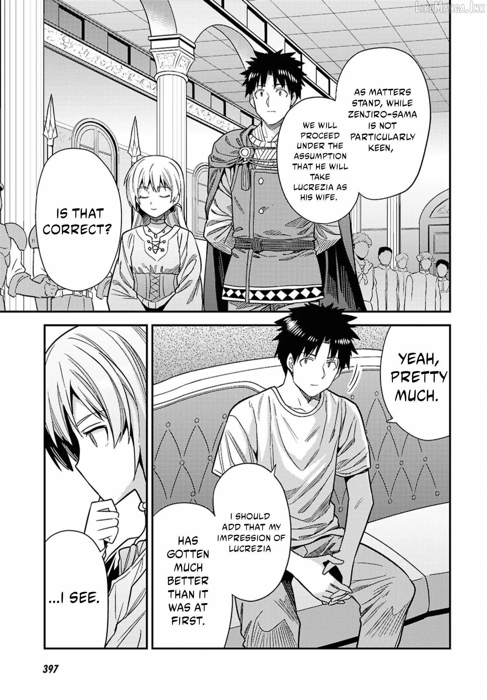 Risou no Himo Seikatsu Chapter 110 page 12