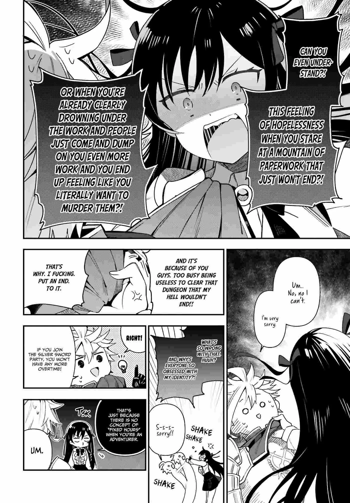 I’m the guild receptionist, but since I don’t want to work overtime, I think I’ll just solo the boss Chapter 3 page 25