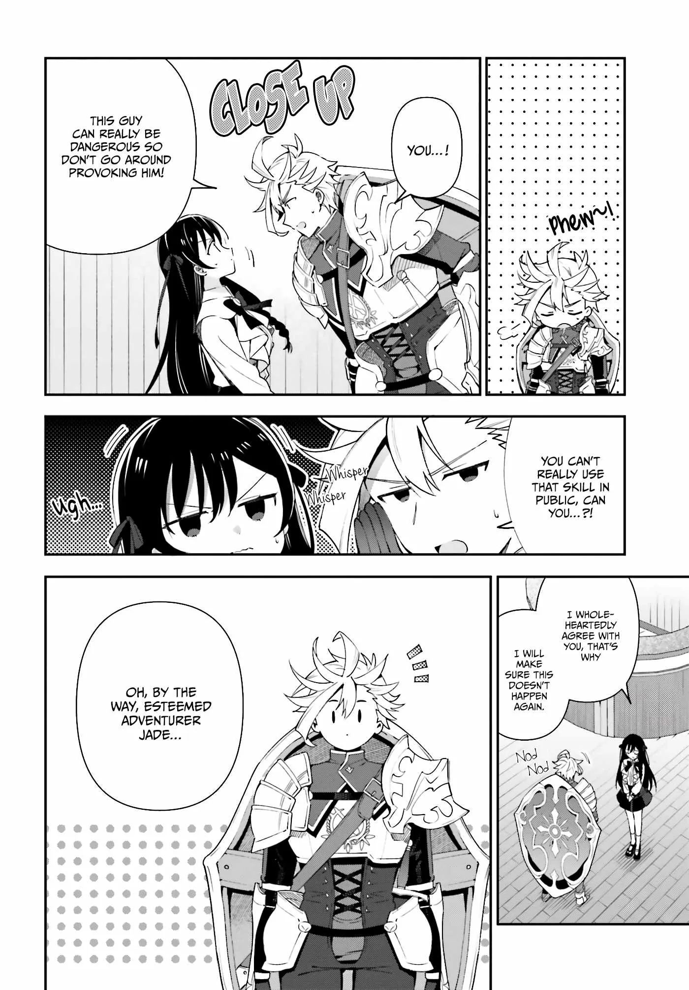 I’m the guild receptionist, but since I don’t want to work overtime, I think I’ll just solo the boss Chapter 4 page 29