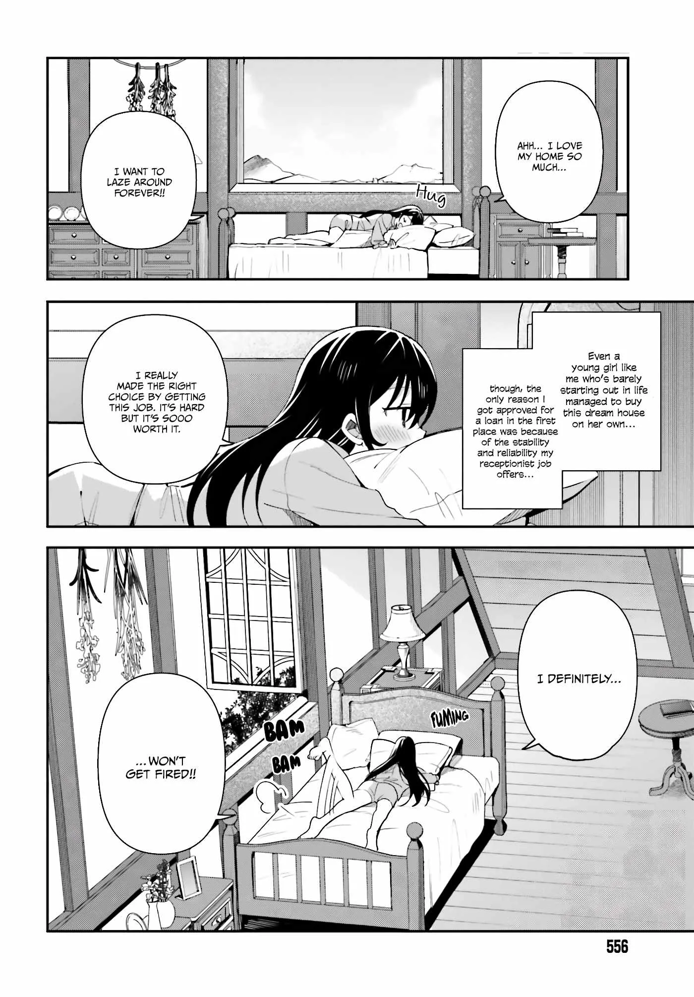 I’m the guild receptionist, but since I don’t want to work overtime, I think I’ll just solo the boss Chapter 4 page 5