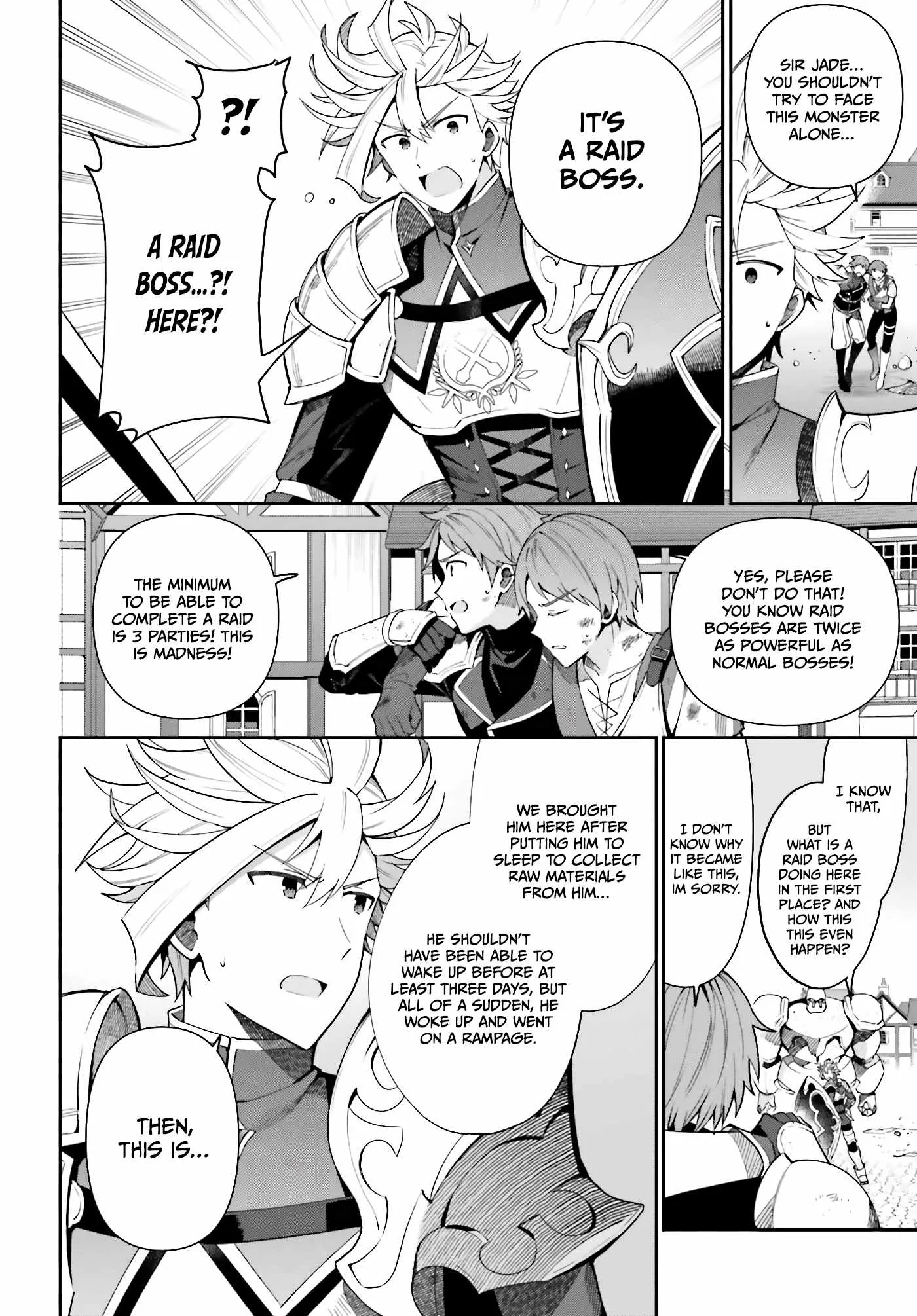 I’m the guild receptionist, but since I don’t want to work overtime, I think I’ll just solo the boss Chapter 5 page 8