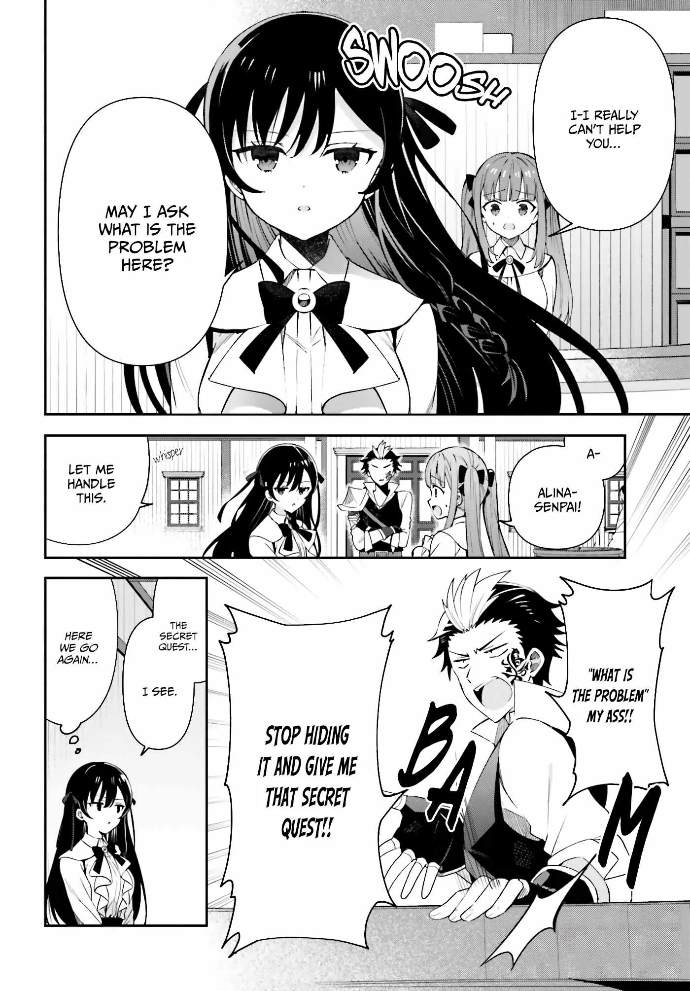I’m the guild receptionist, but since I don’t want to work overtime, I think I’ll just solo the boss Chapter 4 page 17