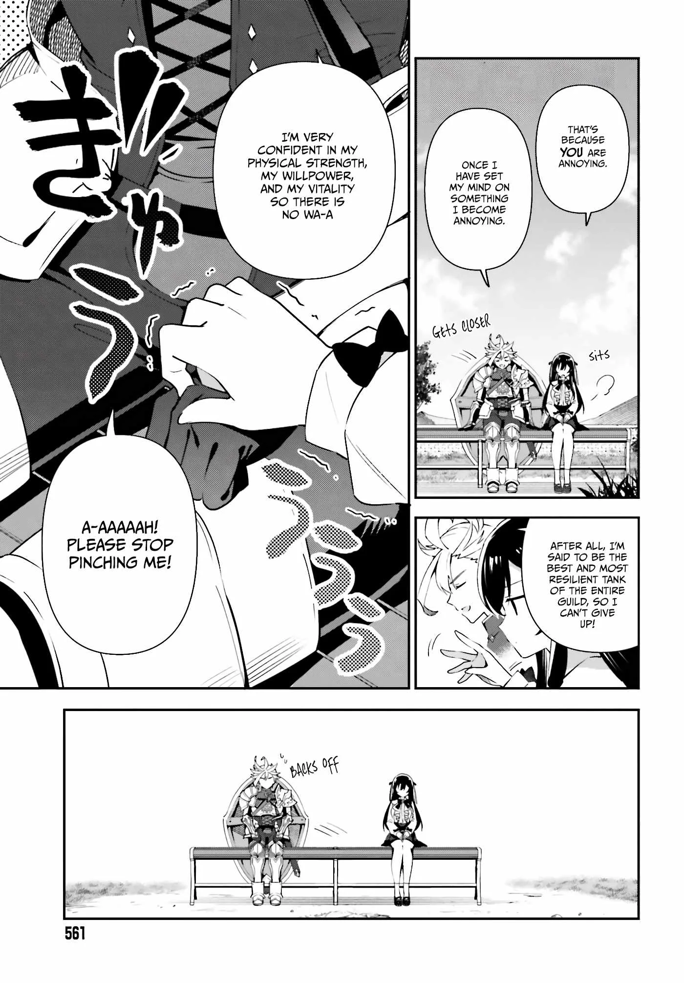 I’m the guild receptionist, but since I don’t want to work overtime, I think I’ll just solo the boss Chapter 4 page 10