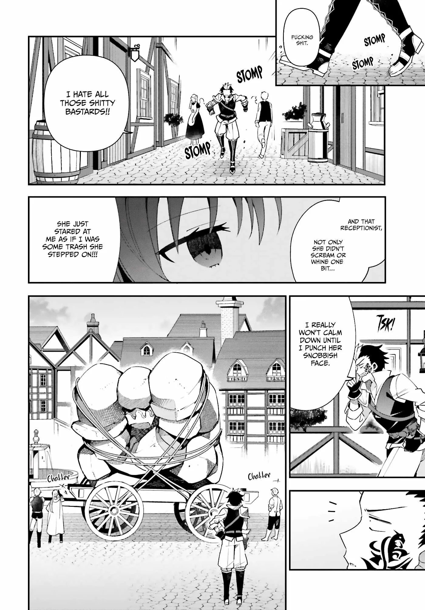 I’m the guild receptionist, but since I don’t want to work overtime, I think I’ll just solo the boss Chapter 4 page 31