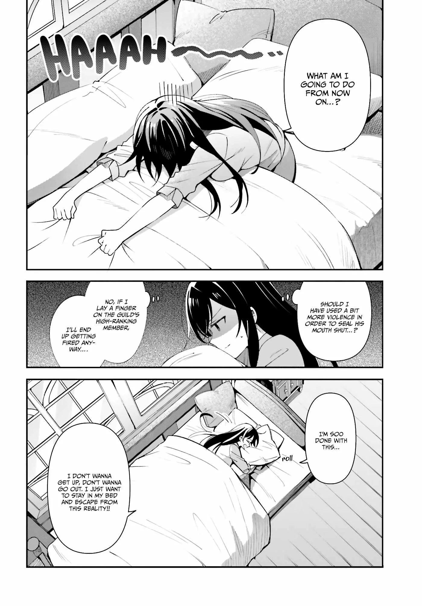 I’m the guild receptionist, but since I don’t want to work overtime, I think I’ll just solo the boss Chapter 4 page 3