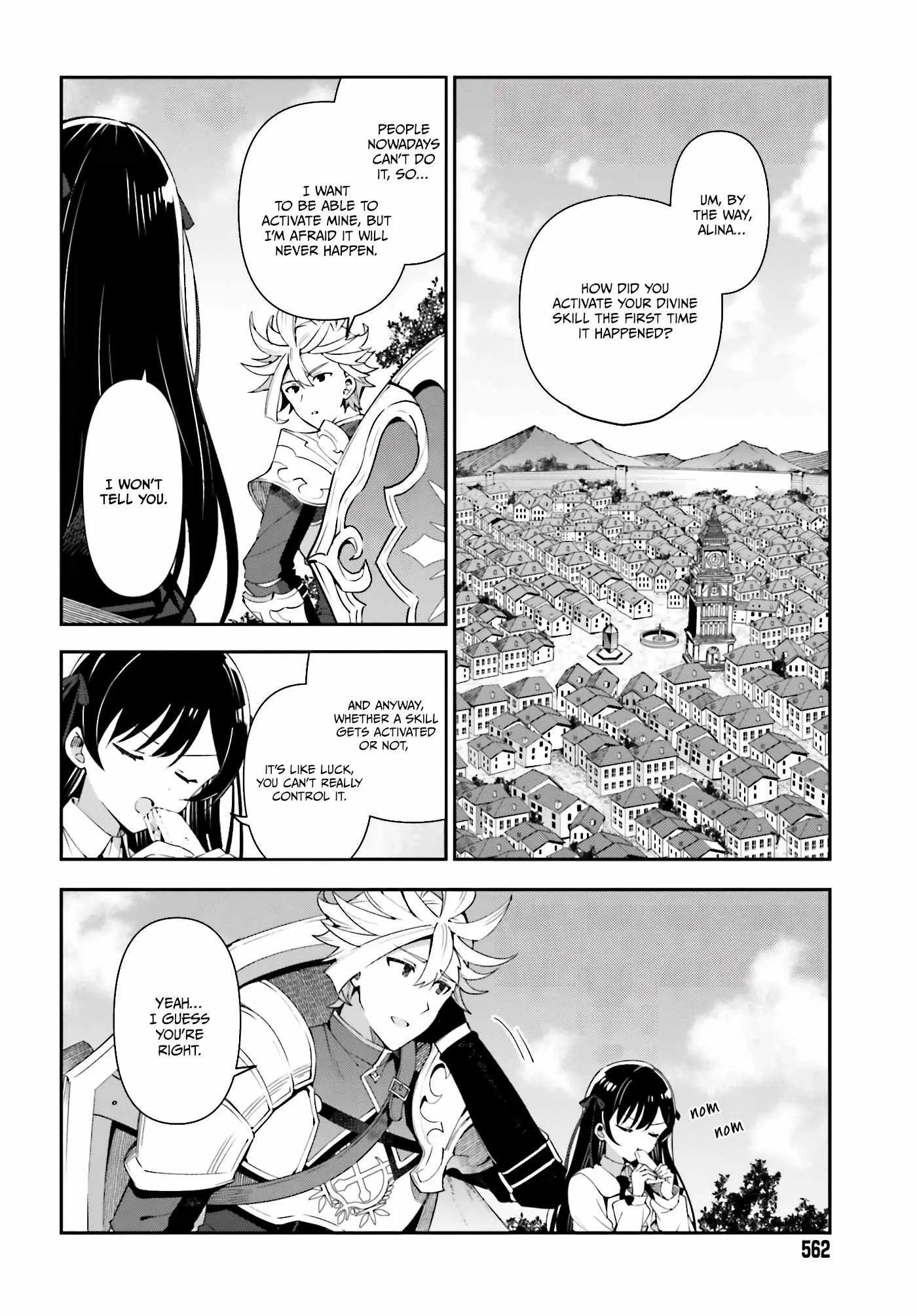 I’m the guild receptionist, but since I don’t want to work overtime, I think I’ll just solo the boss Chapter 4 page 11