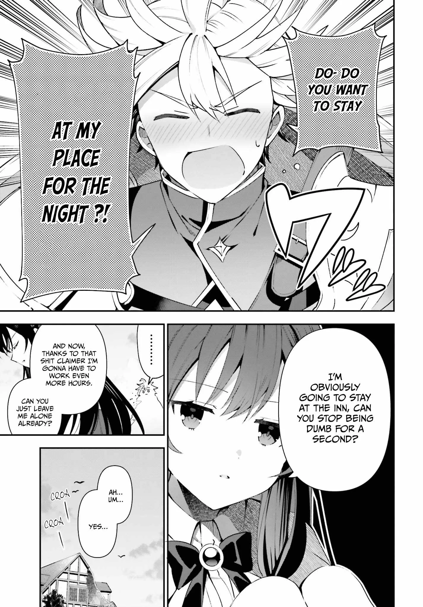 I’m the guild receptionist, but since I don’t want to work overtime, I think I’ll just solo the boss Chapter 6 page 20