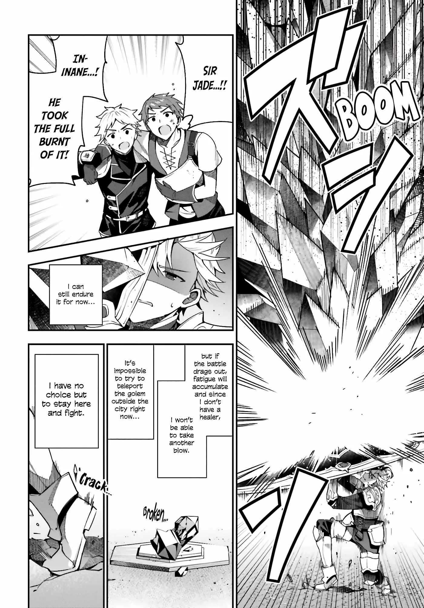 I’m the guild receptionist, but since I don’t want to work overtime, I think I’ll just solo the boss Chapter 5 page 12