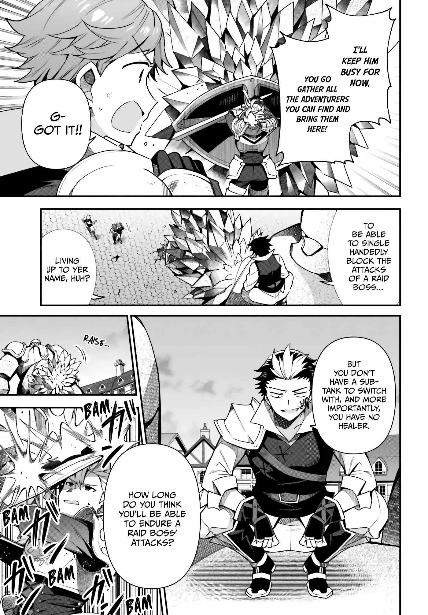 I’m the guild receptionist, but since I don’t want to work overtime, I think I’ll just solo the boss Chapter 5 page 13