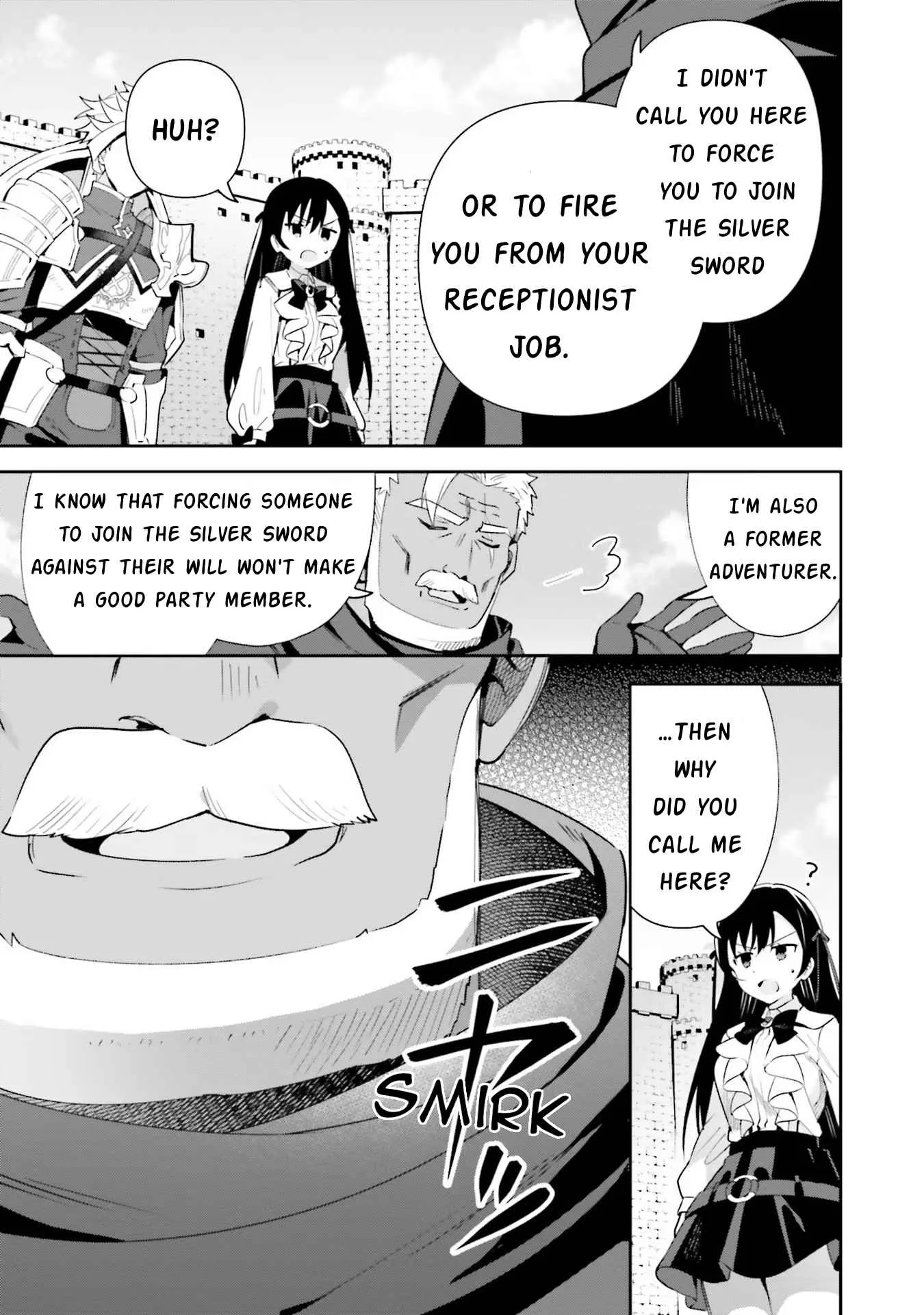 I’m the guild receptionist, but since I don’t want to work overtime, I think I’ll just solo the boss Chapter 8 page 27