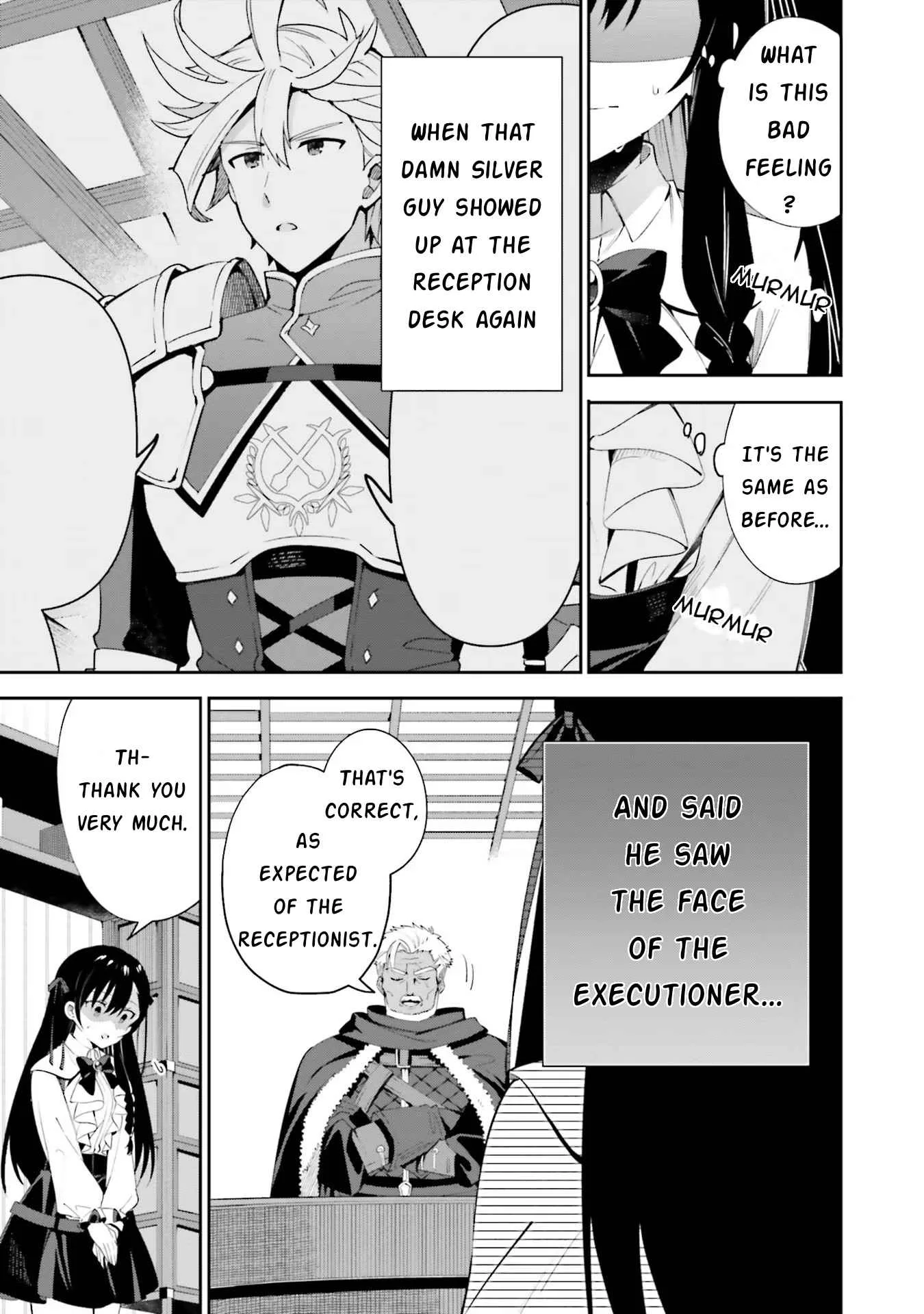 I’m the guild receptionist, but since I don’t want to work overtime, I think I’ll just solo the boss Chapter 8 page 7