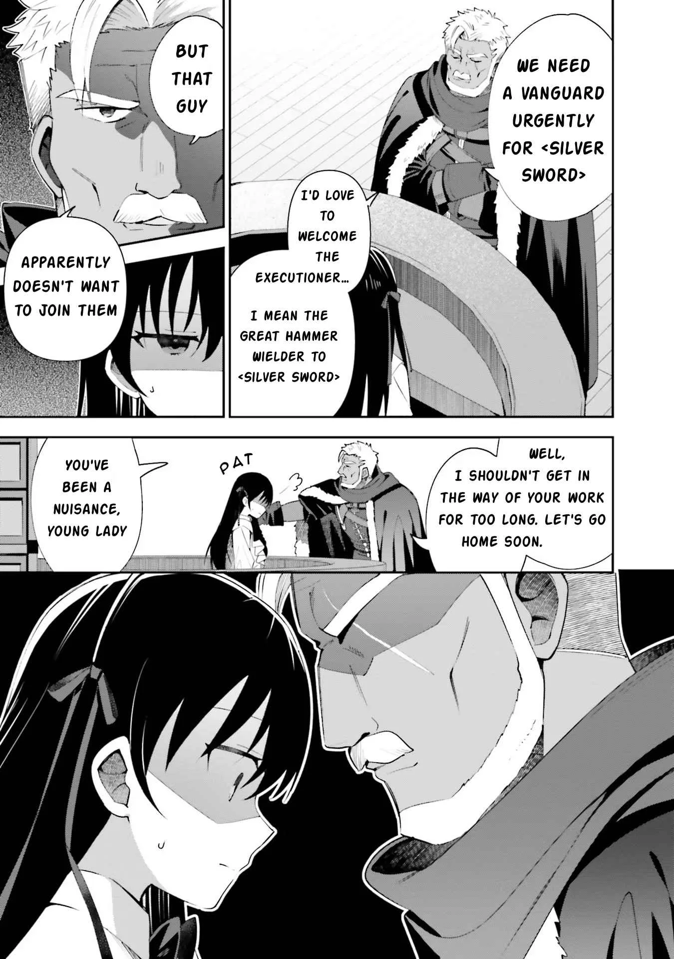 I’m the guild receptionist, but since I don’t want to work overtime, I think I’ll just solo the boss Chapter 8 page 15