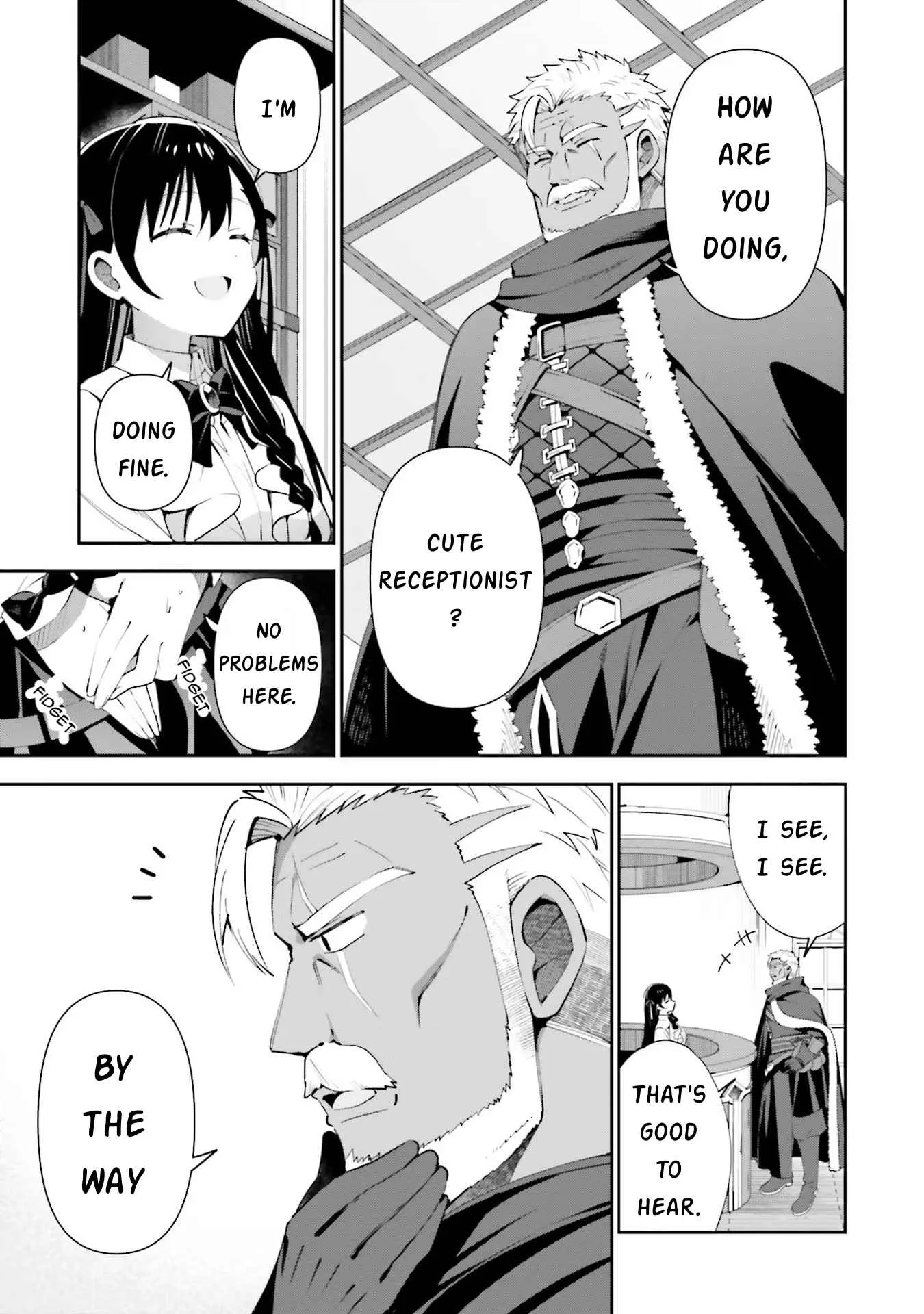 I’m the guild receptionist, but since I don’t want to work overtime, I think I’ll just solo the boss Chapter 8 page 5