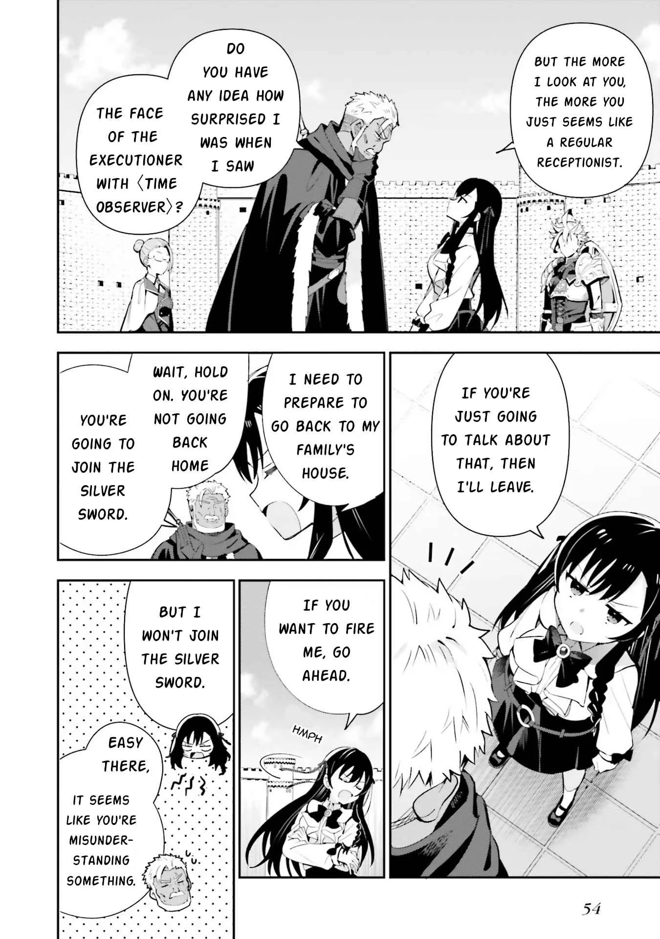 I’m the guild receptionist, but since I don’t want to work overtime, I think I’ll just solo the boss Chapter 8 page 26