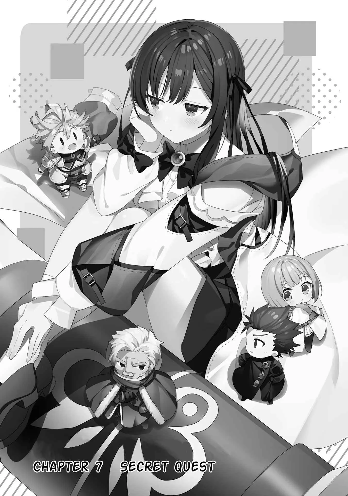 I’m the guild receptionist, but since I don’t want to work overtime, I think I’ll just solo the boss Chapter 7 page 5