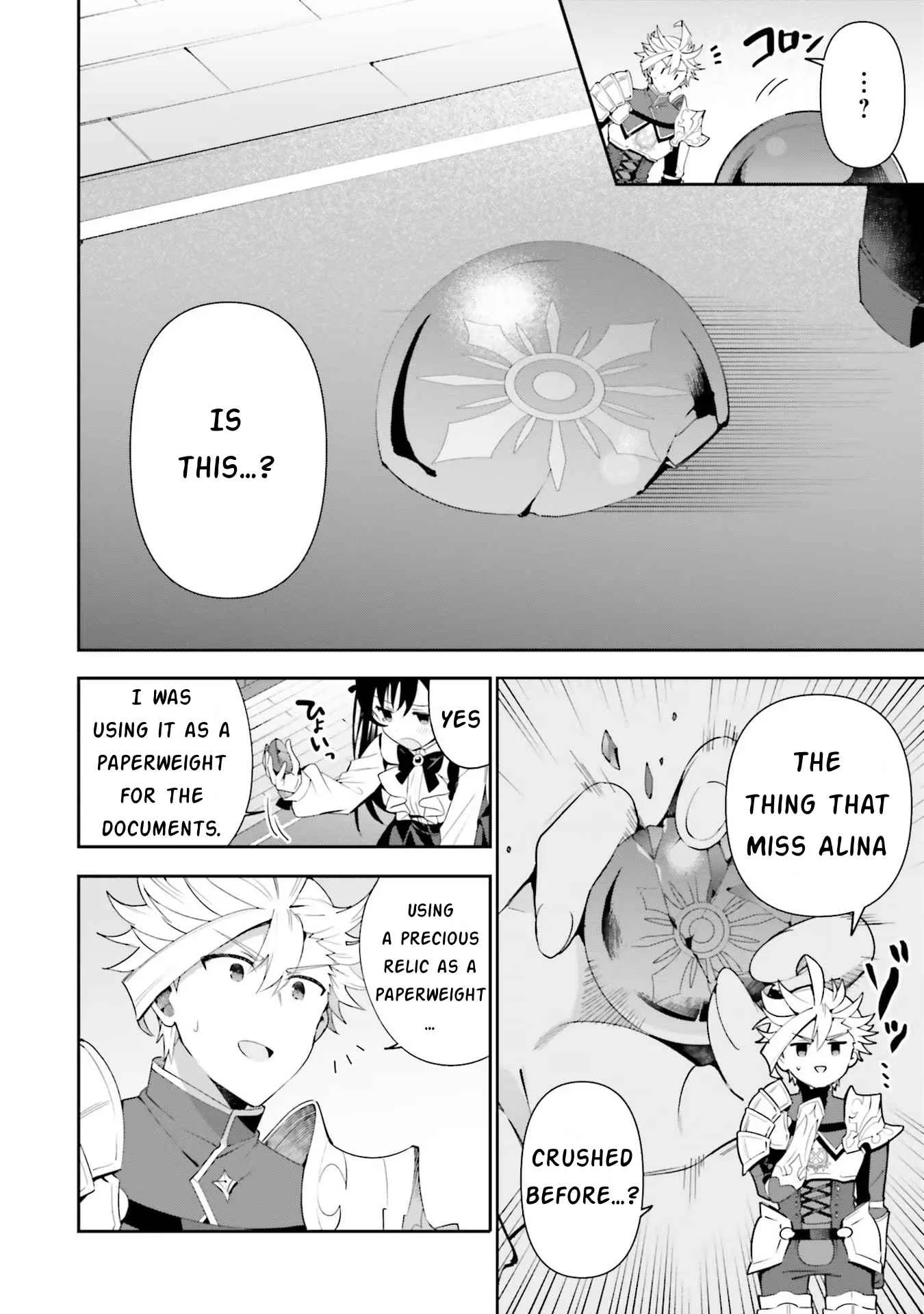 I’m the guild receptionist, but since I don’t want to work overtime, I think I’ll just solo the boss Chapter 7 page 14