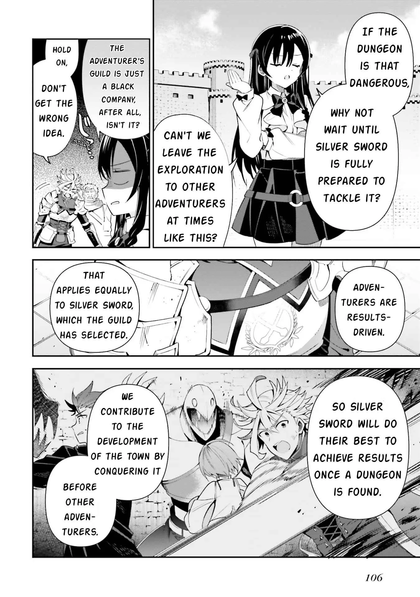 I’m the guild receptionist, but since I don’t want to work overtime, I think I’ll just solo the boss Chapter 10 page 14