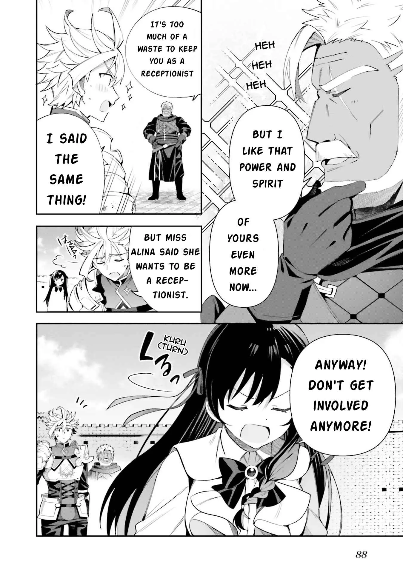 I’m the guild receptionist, but since I don’t want to work overtime, I think I’ll just solo the boss Chapter 9 page 30