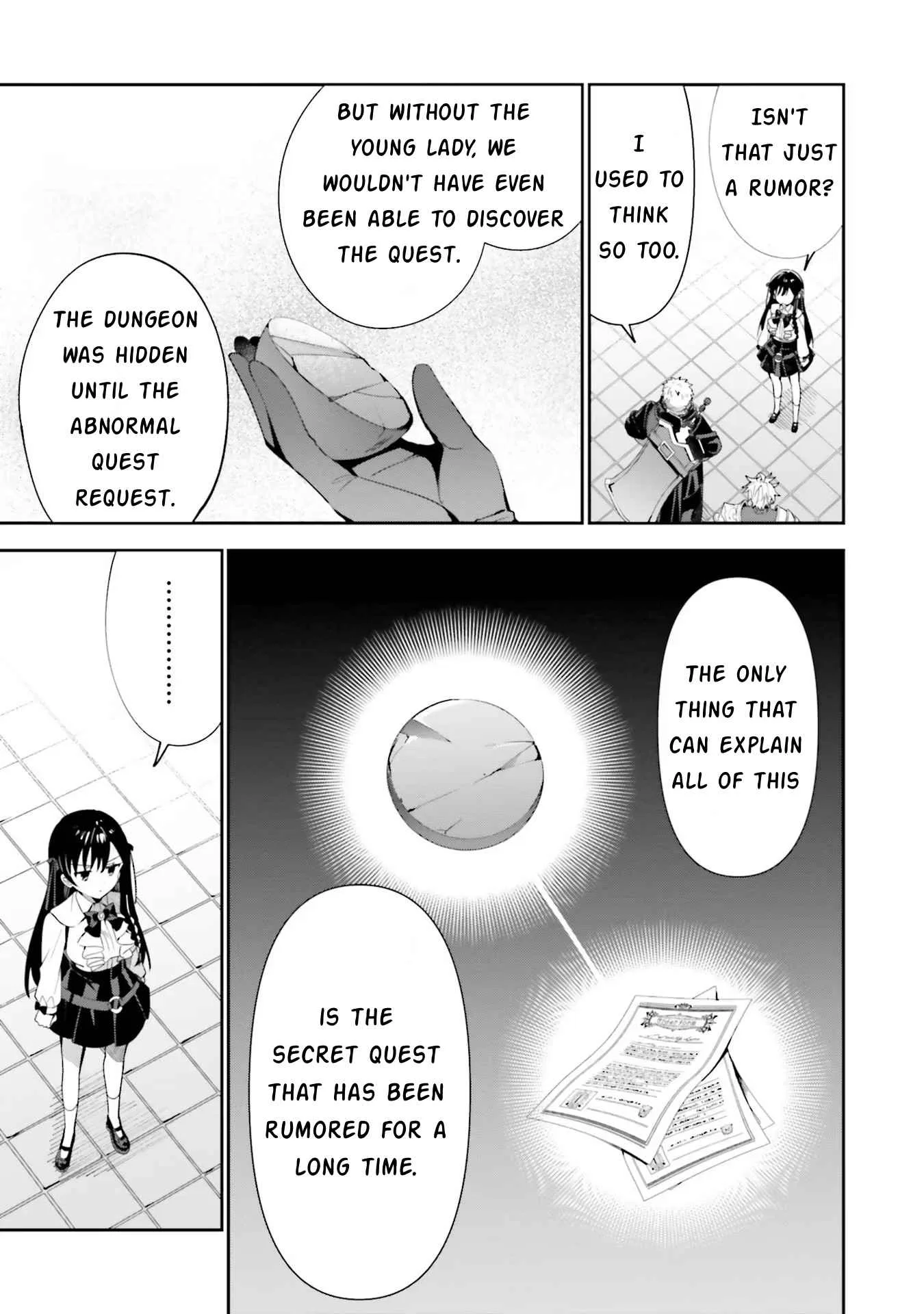 I’m the guild receptionist, but since I don’t want to work overtime, I think I’ll just solo the boss Chapter 10 page 11