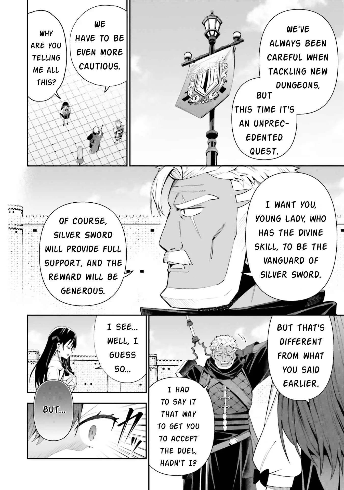 I’m the guild receptionist, but since I don’t want to work overtime, I think I’ll just solo the boss Chapter 10 page 12