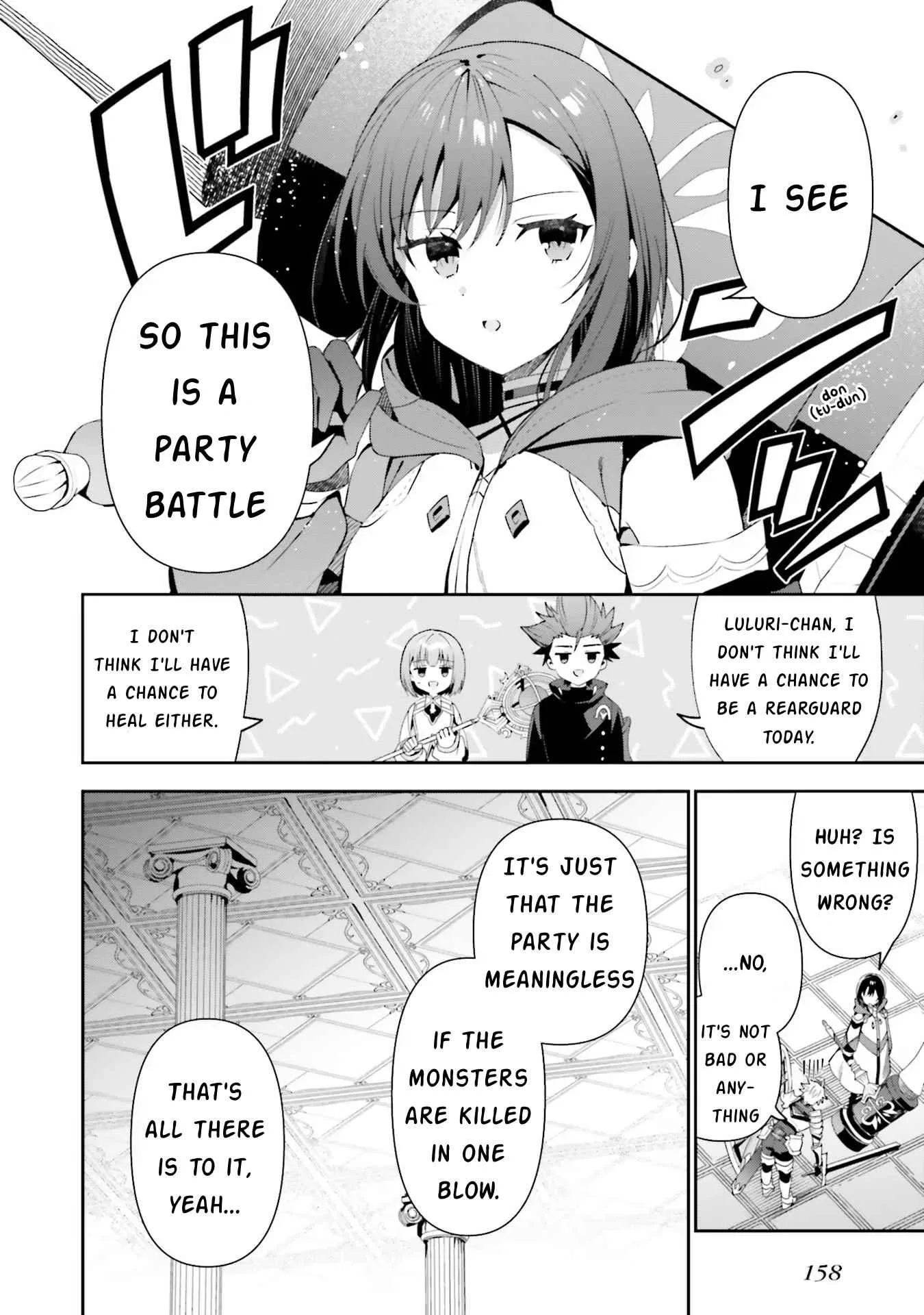I’m the guild receptionist, but since I don’t want to work overtime, I think I’ll just solo the boss Chapter 12 page 14