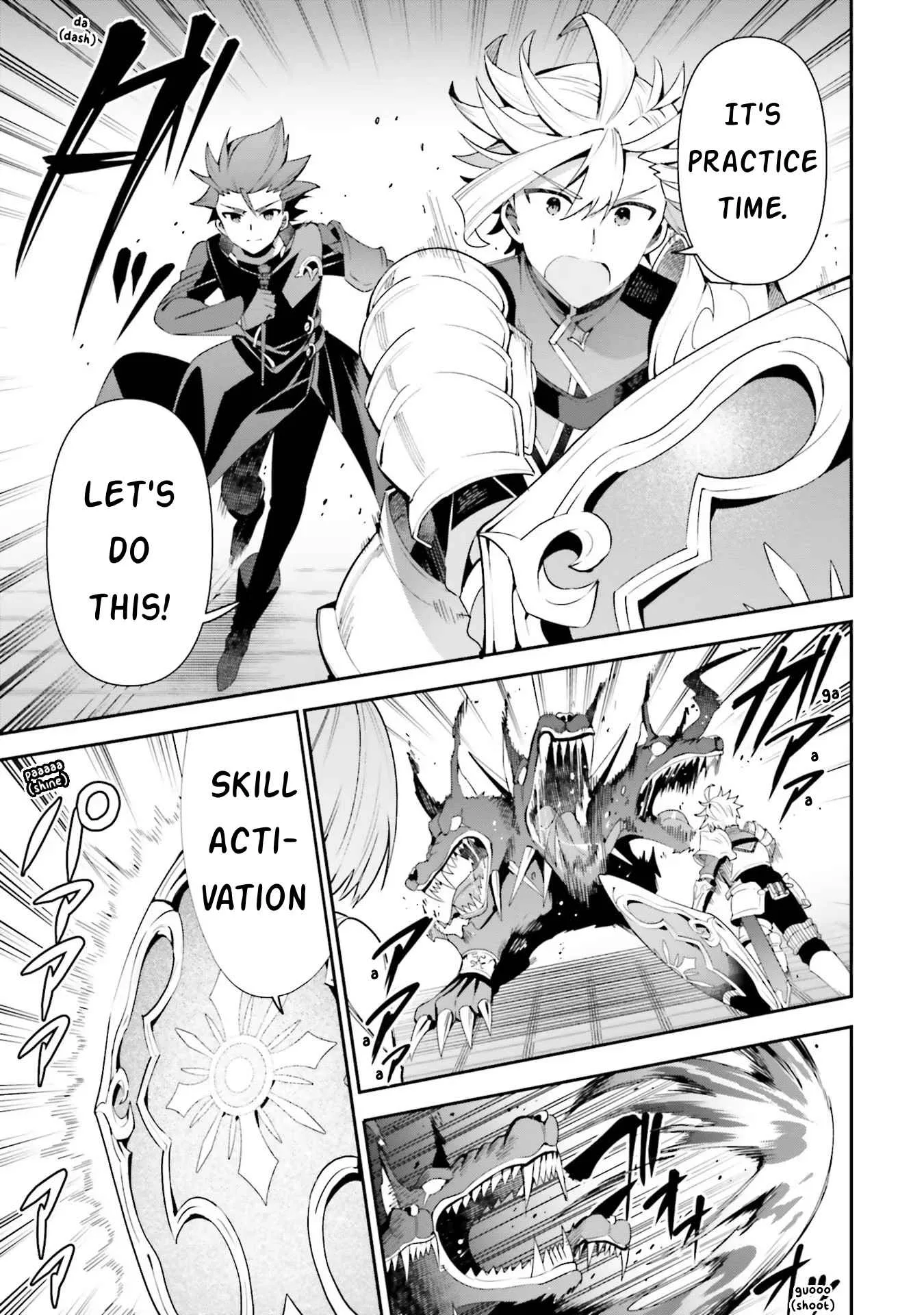I’m the guild receptionist, but since I don’t want to work overtime, I think I’ll just solo the boss Chapter 12 page 11