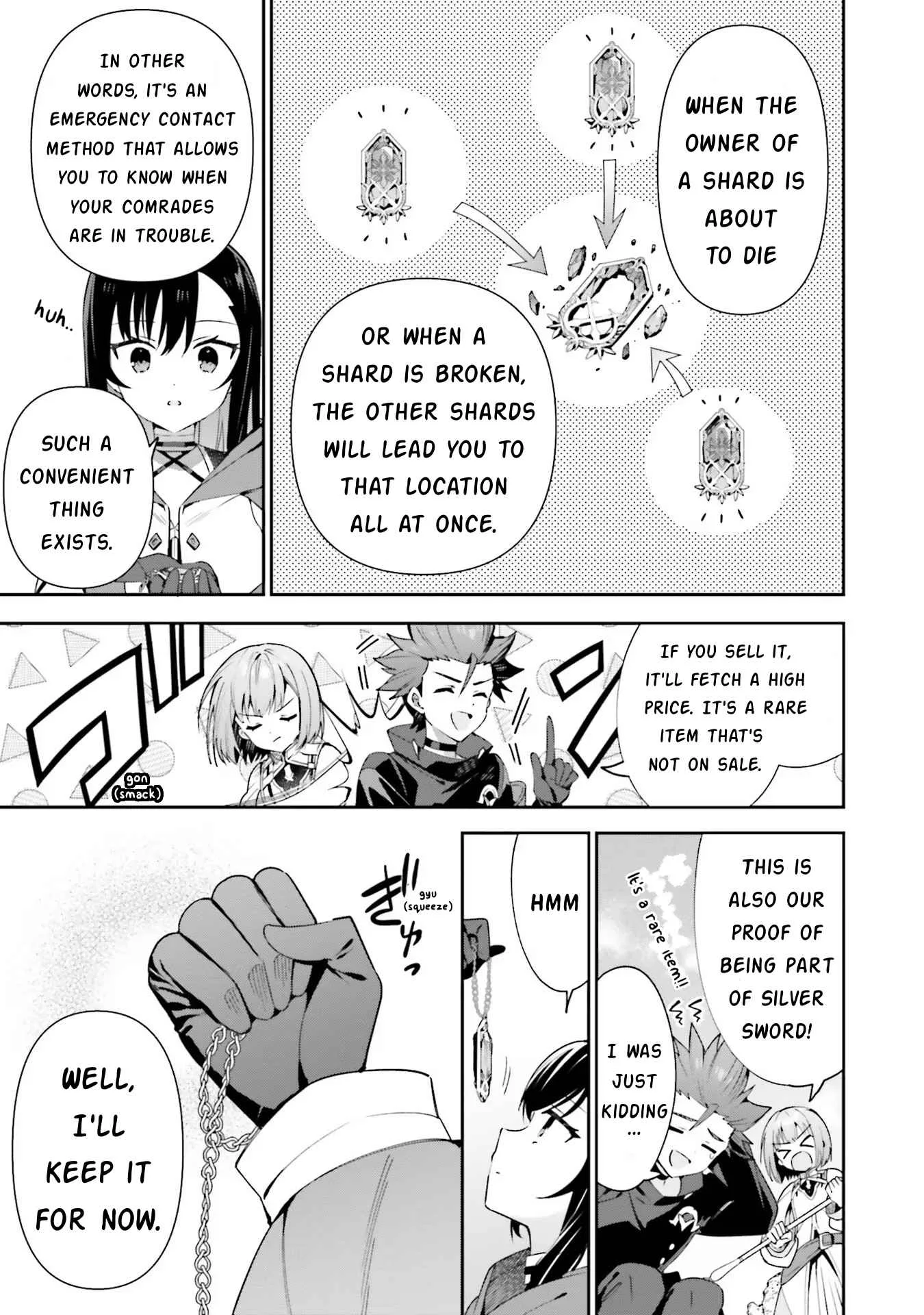 I’m the guild receptionist, but since I don’t want to work overtime, I think I’ll just solo the boss Chapter 12 page 7