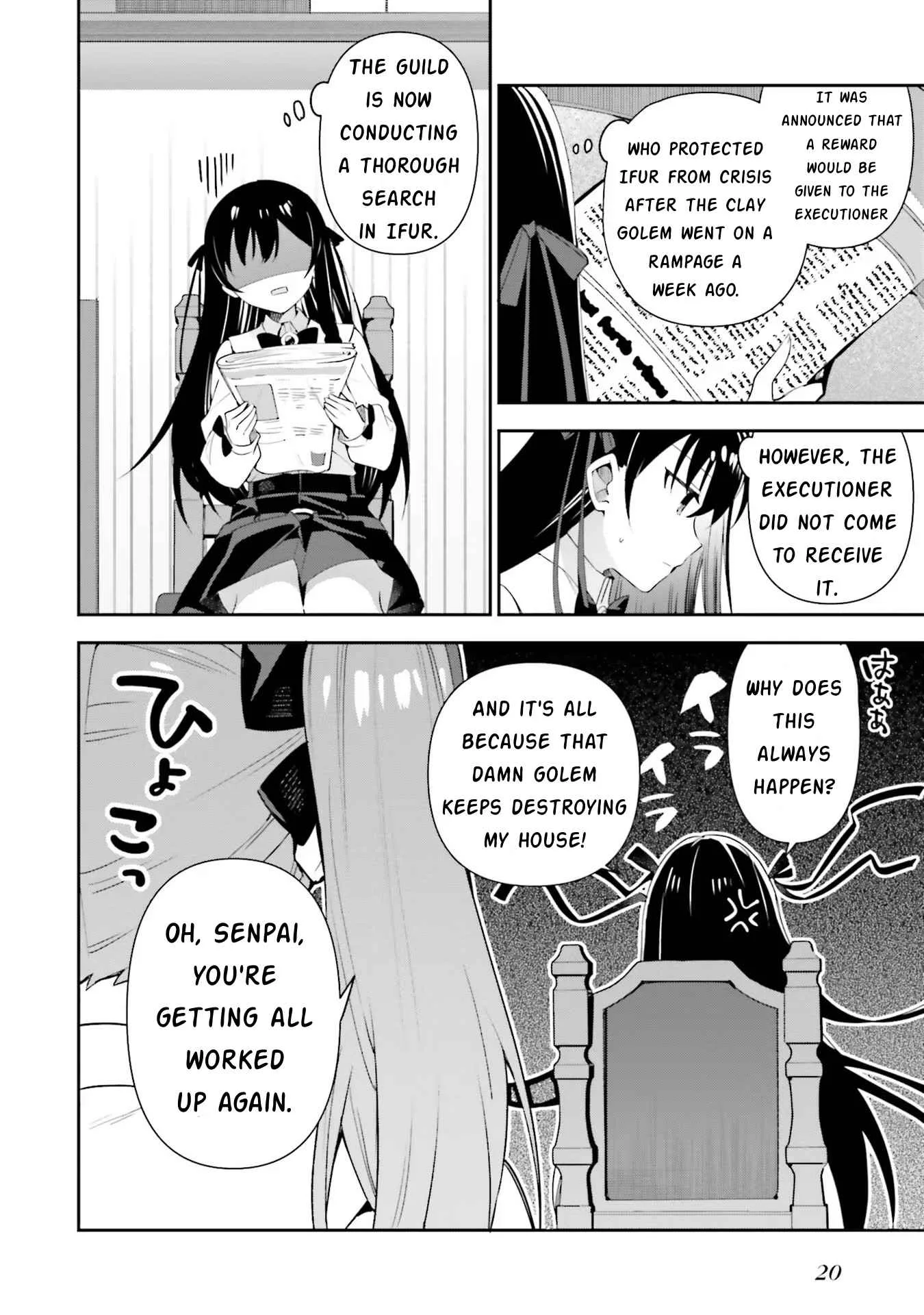 I’m the guild receptionist, but since I don’t want to work overtime, I think I’ll just solo the boss Chapter 7 page 22