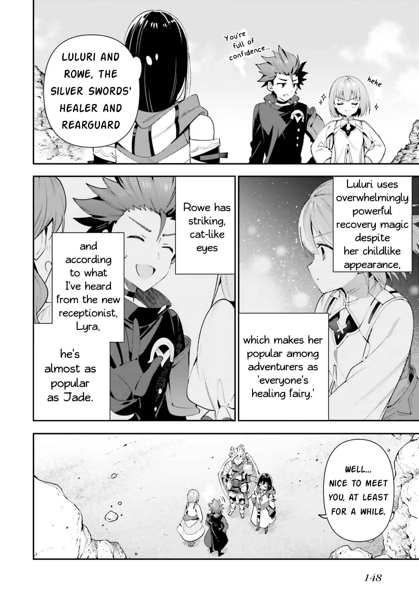 I’m the guild receptionist, but since I don’t want to work overtime, I think I’ll just solo the boss Chapter 12 page 4