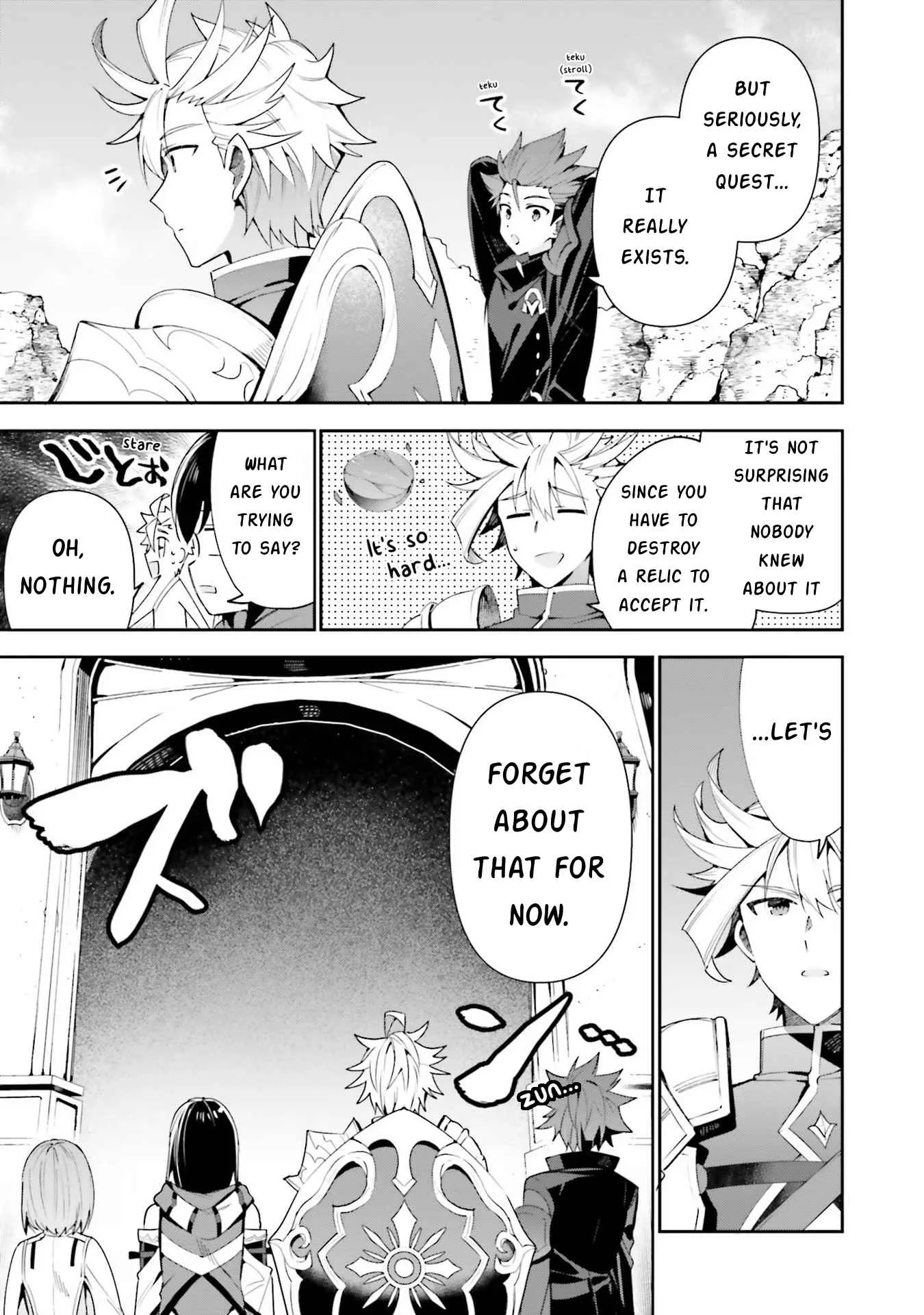 I’m the guild receptionist, but since I don’t want to work overtime, I think I’ll just solo the boss Chapter 12 page 5