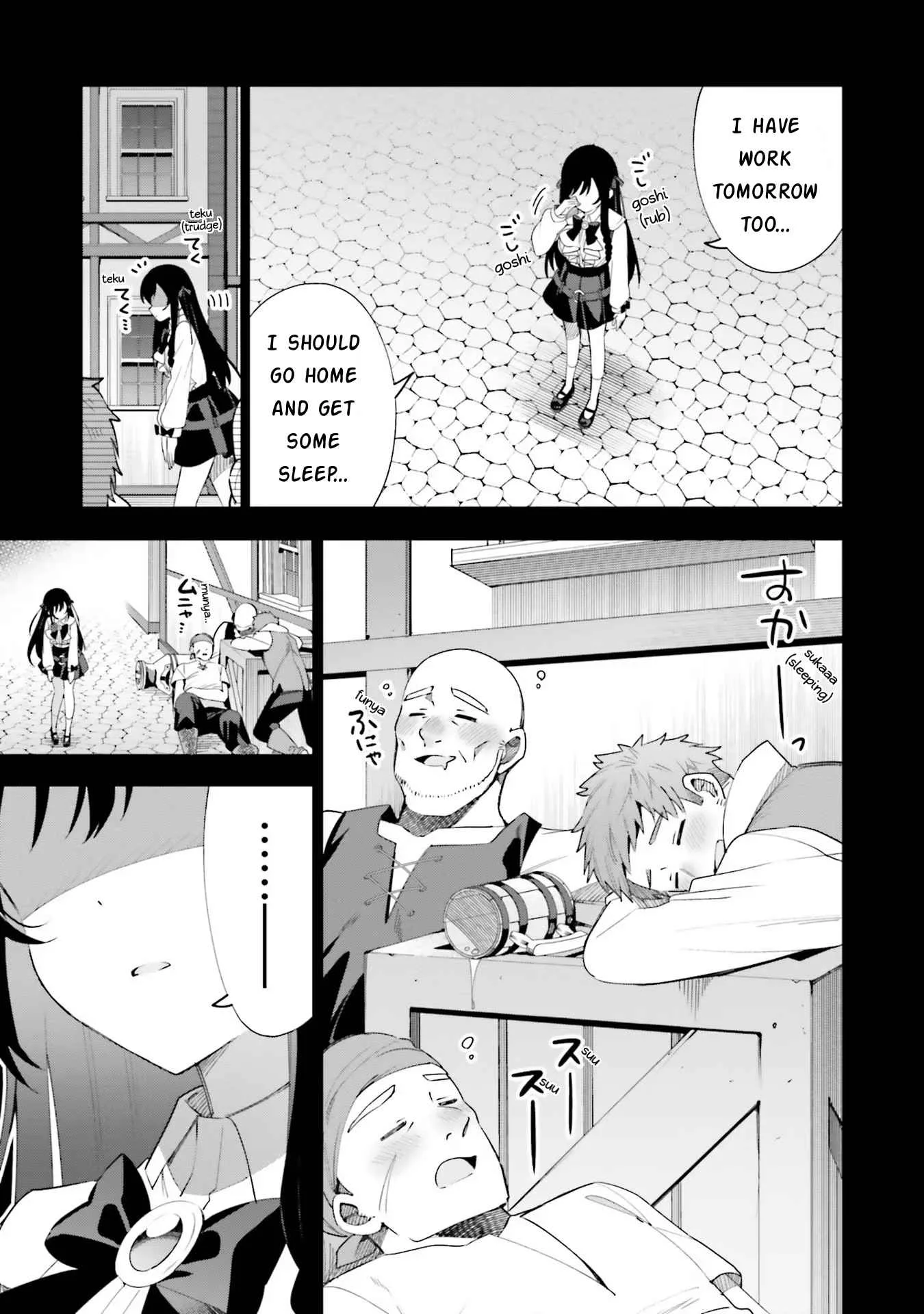I’m the guild receptionist, but since I don’t want to work overtime, I think I’ll just solo the boss Chapter 11 page 9