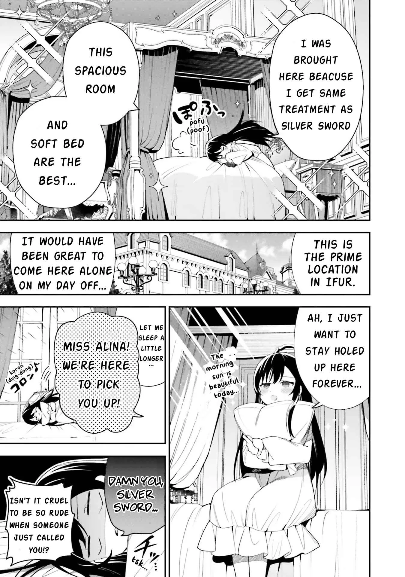 I’m the guild receptionist, but since I don’t want to work overtime, I think I’ll just solo the boss Chapter 11 page 19