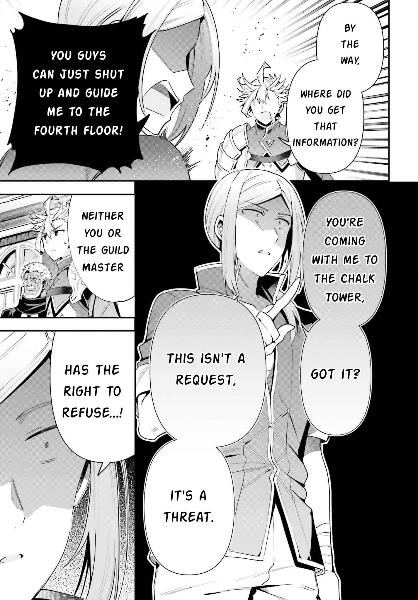 I’m the guild receptionist, but since I don’t want to work overtime, I think I’ll just solo the boss Chapter 14 page 15