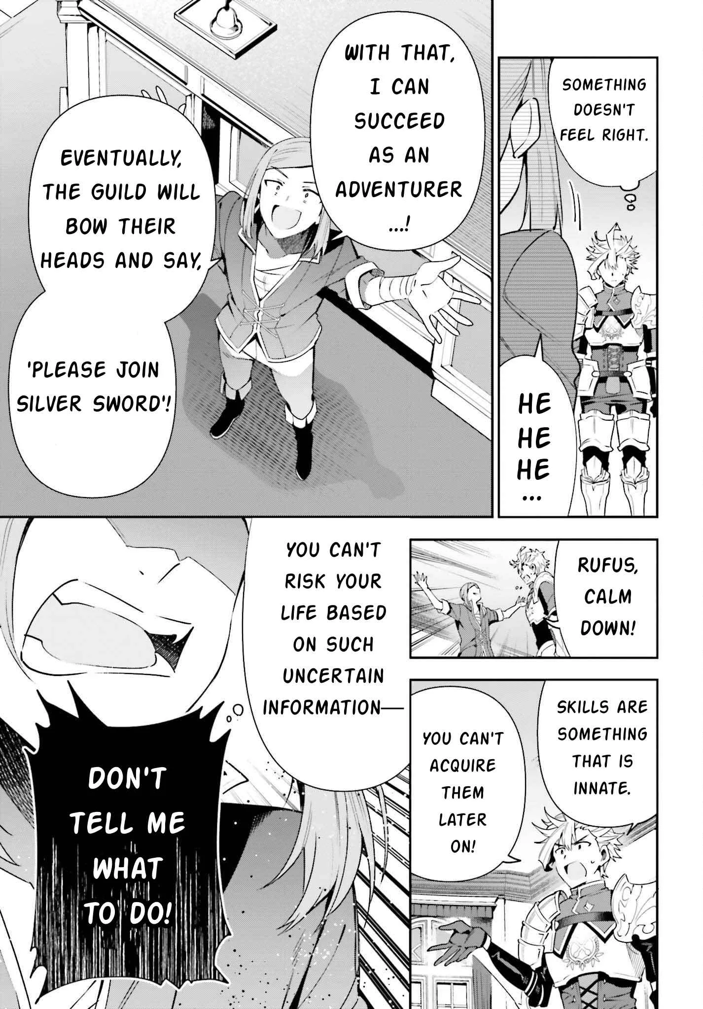 I’m the guild receptionist, but since I don’t want to work overtime, I think I’ll just solo the boss Chapter 14 page 13