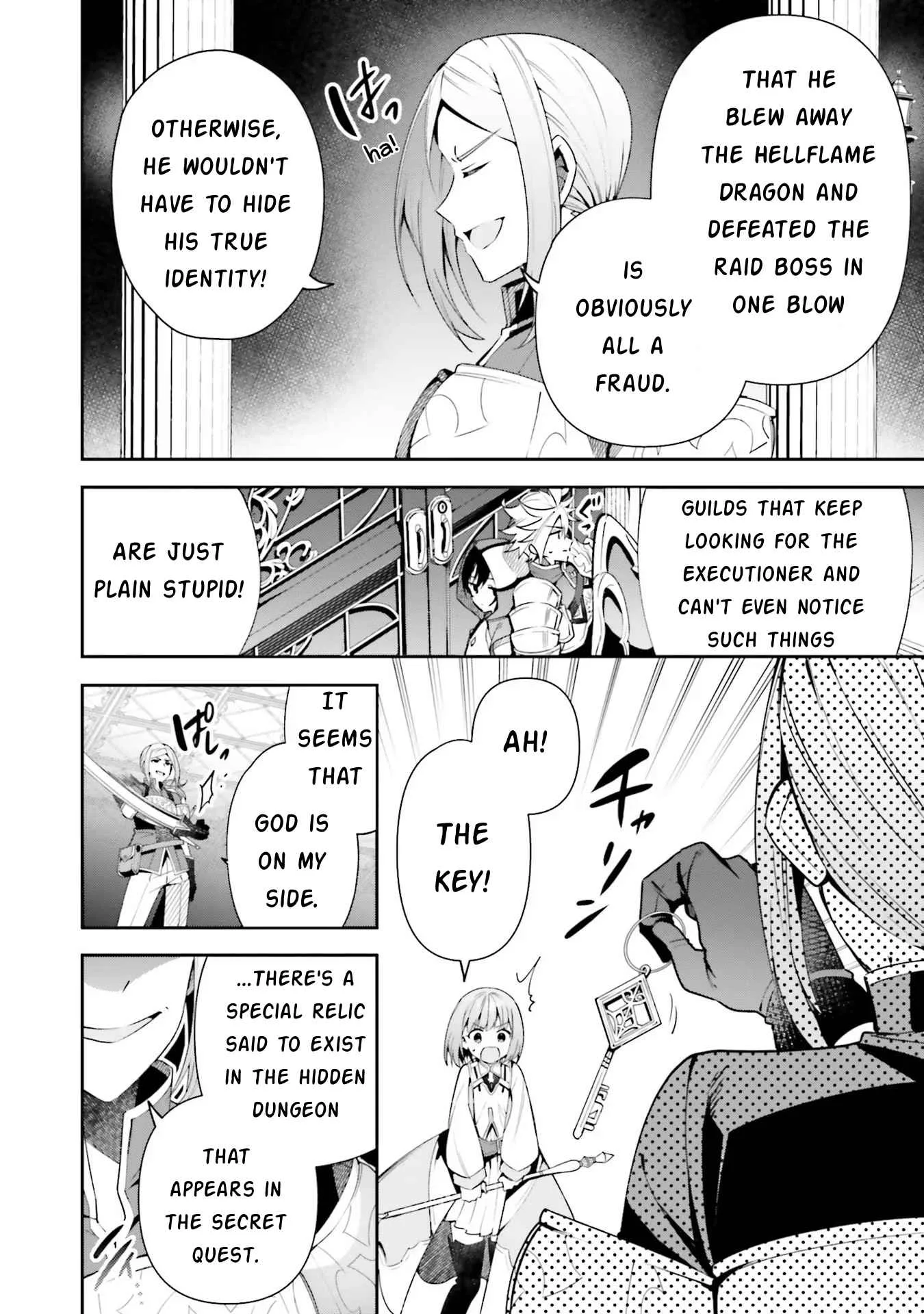 I’m the guild receptionist, but since I don’t want to work overtime, I think I’ll just solo the boss Chapter 13 page 4