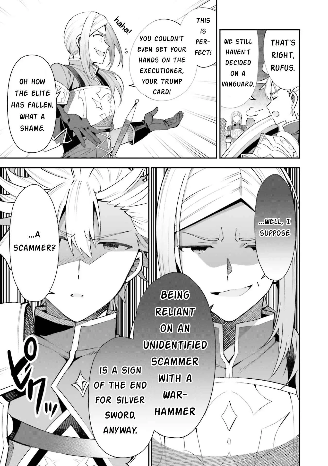 I’m the guild receptionist, but since I don’t want to work overtime, I think I’ll just solo the boss Chapter 13 page 3