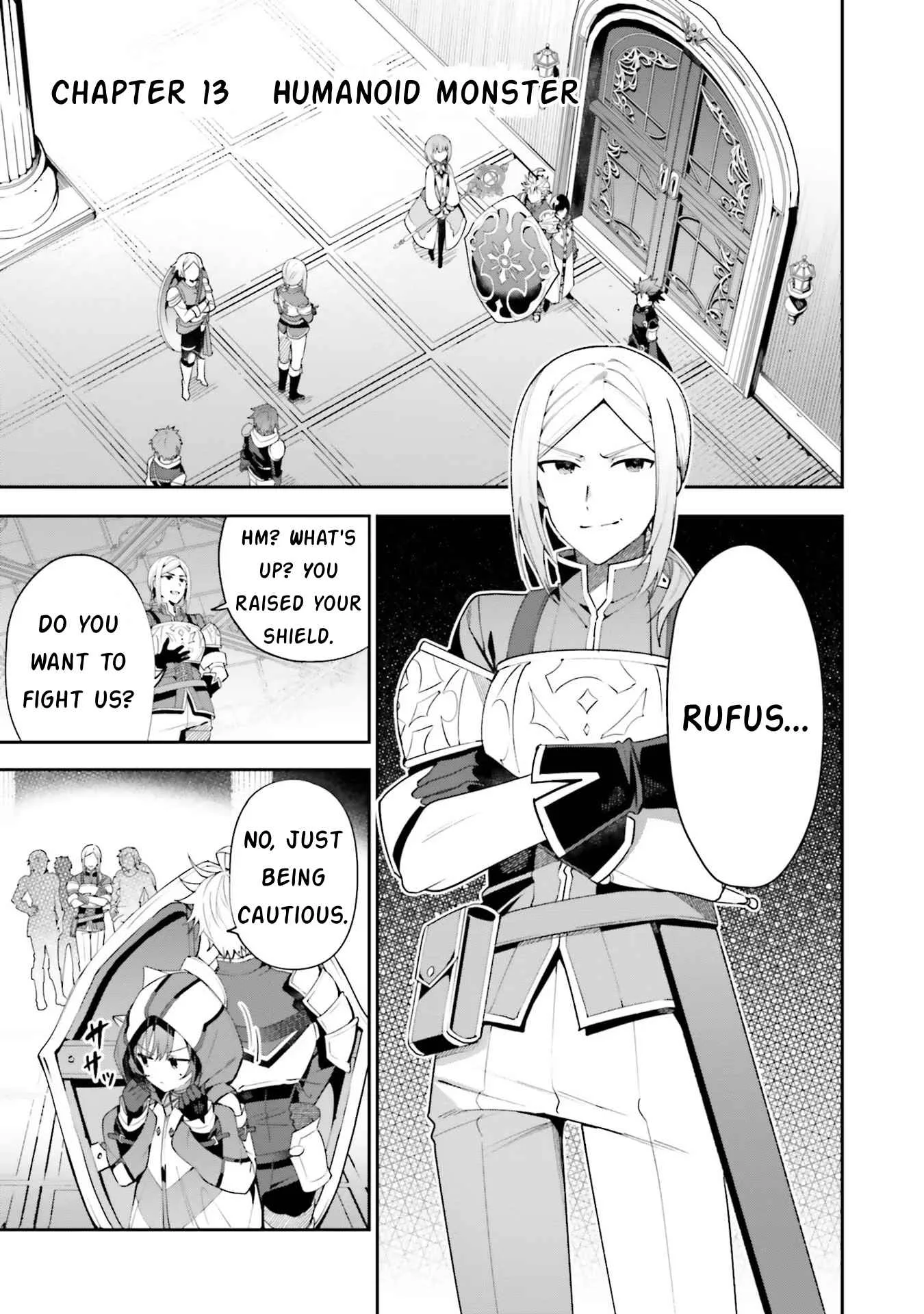 I’m the guild receptionist, but since I don’t want to work overtime, I think I’ll just solo the boss Chapter 13 page 1