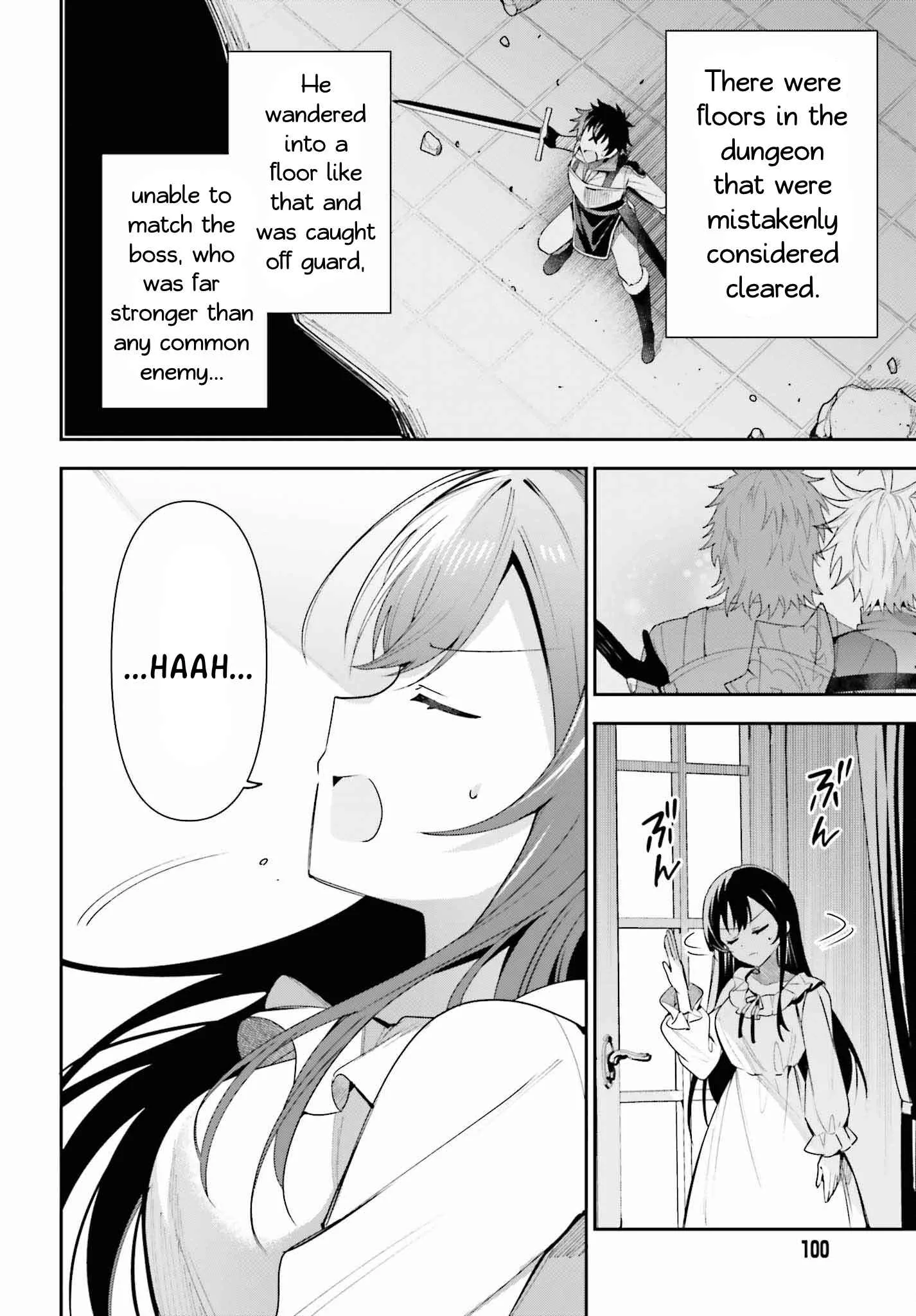 I’m the guild receptionist, but since I don’t want to work overtime, I think I’ll just solo the boss Chapter 15 page 24