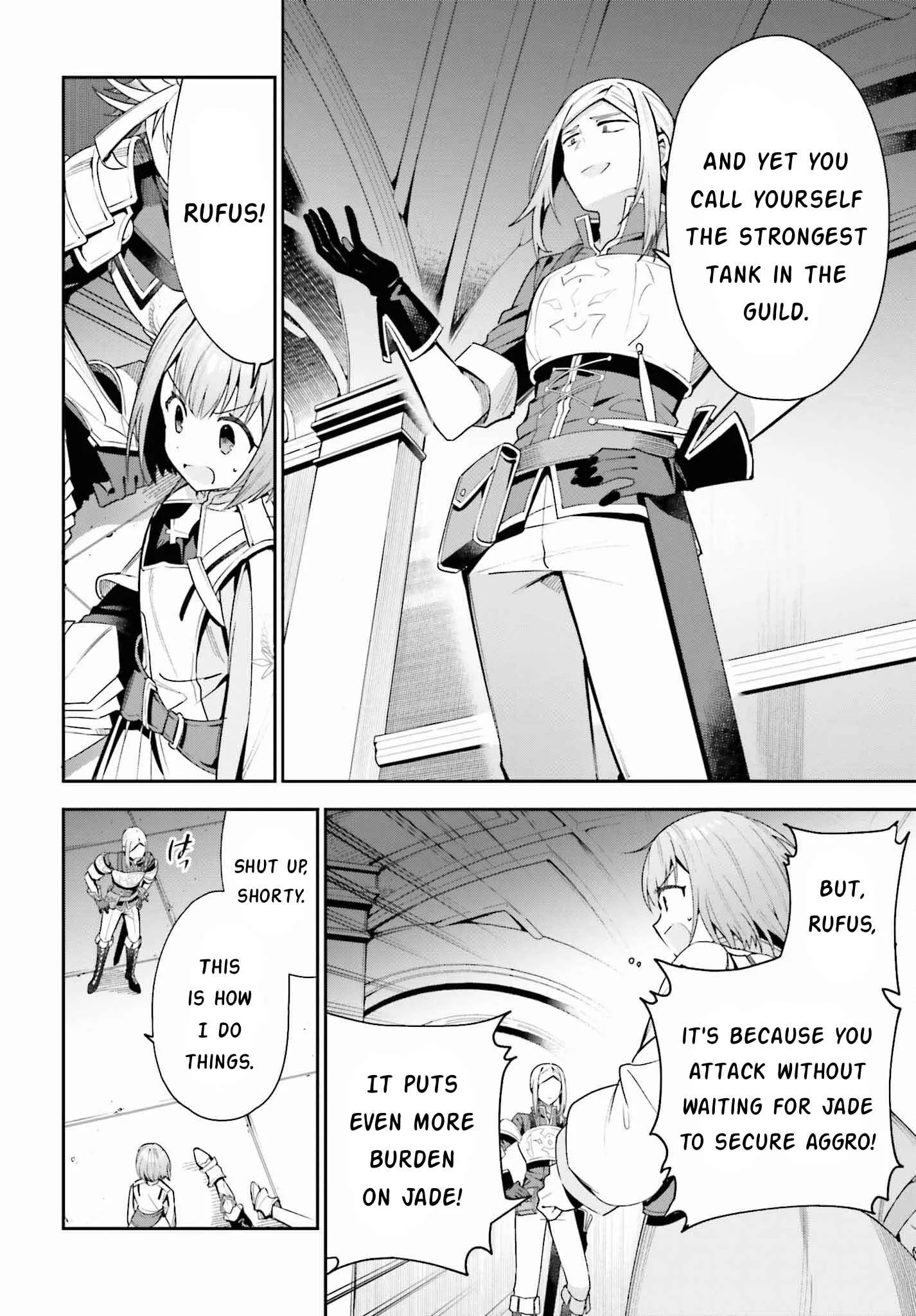 I’m the guild receptionist, but since I don’t want to work overtime, I think I’ll just solo the boss Chapter 16 page 6