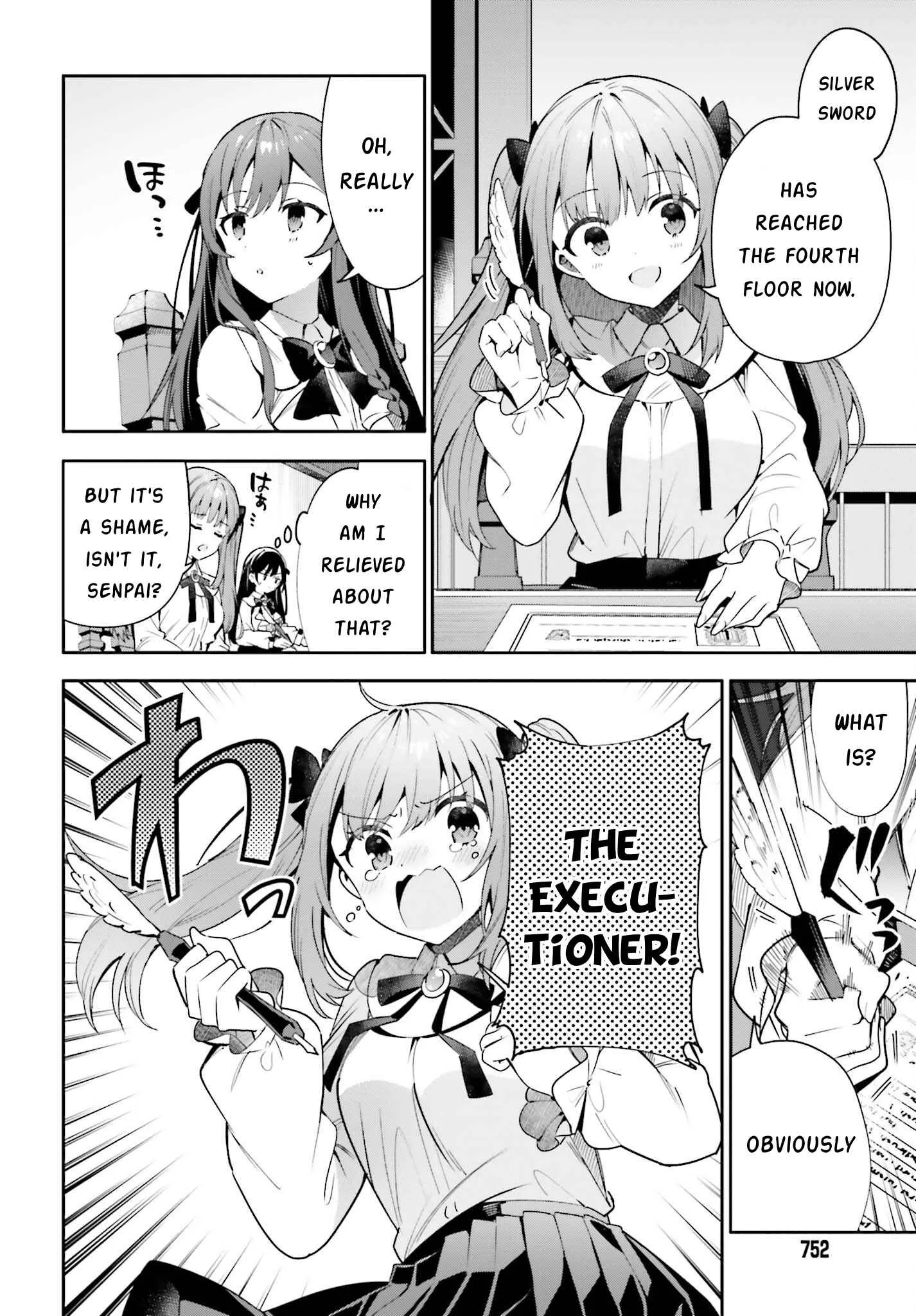 I’m the guild receptionist, but since I don’t want to work overtime, I think I’ll just solo the boss Chapter 19 page 4