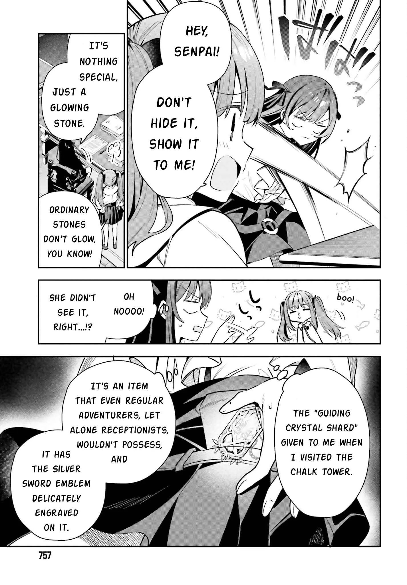I’m the guild receptionist, but since I don’t want to work overtime, I think I’ll just solo the boss Chapter 19 page 9